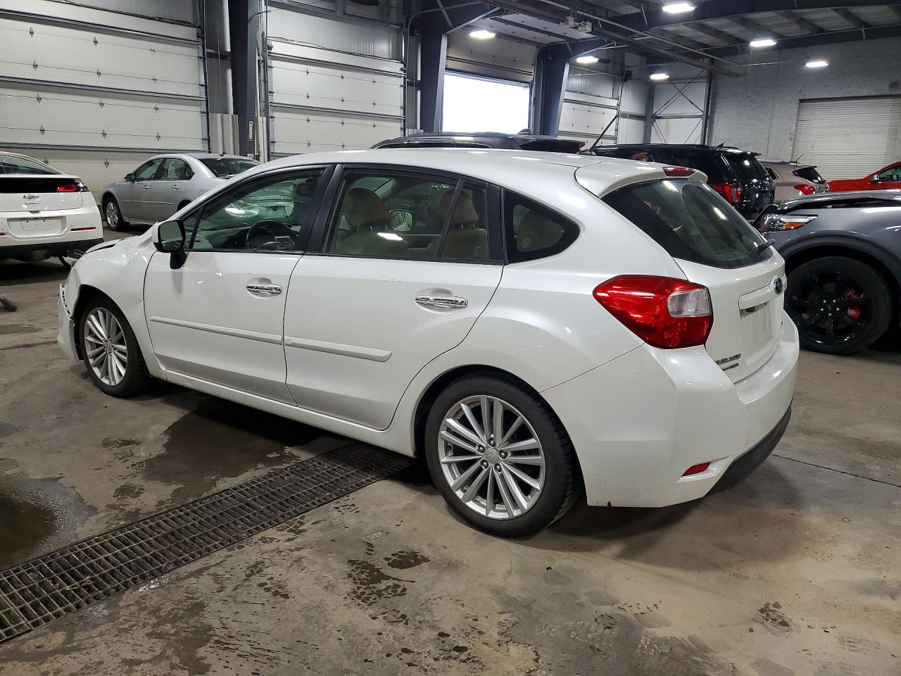 2013 Subaru Impreza Limited White vin: JF1GPAH65DH211491