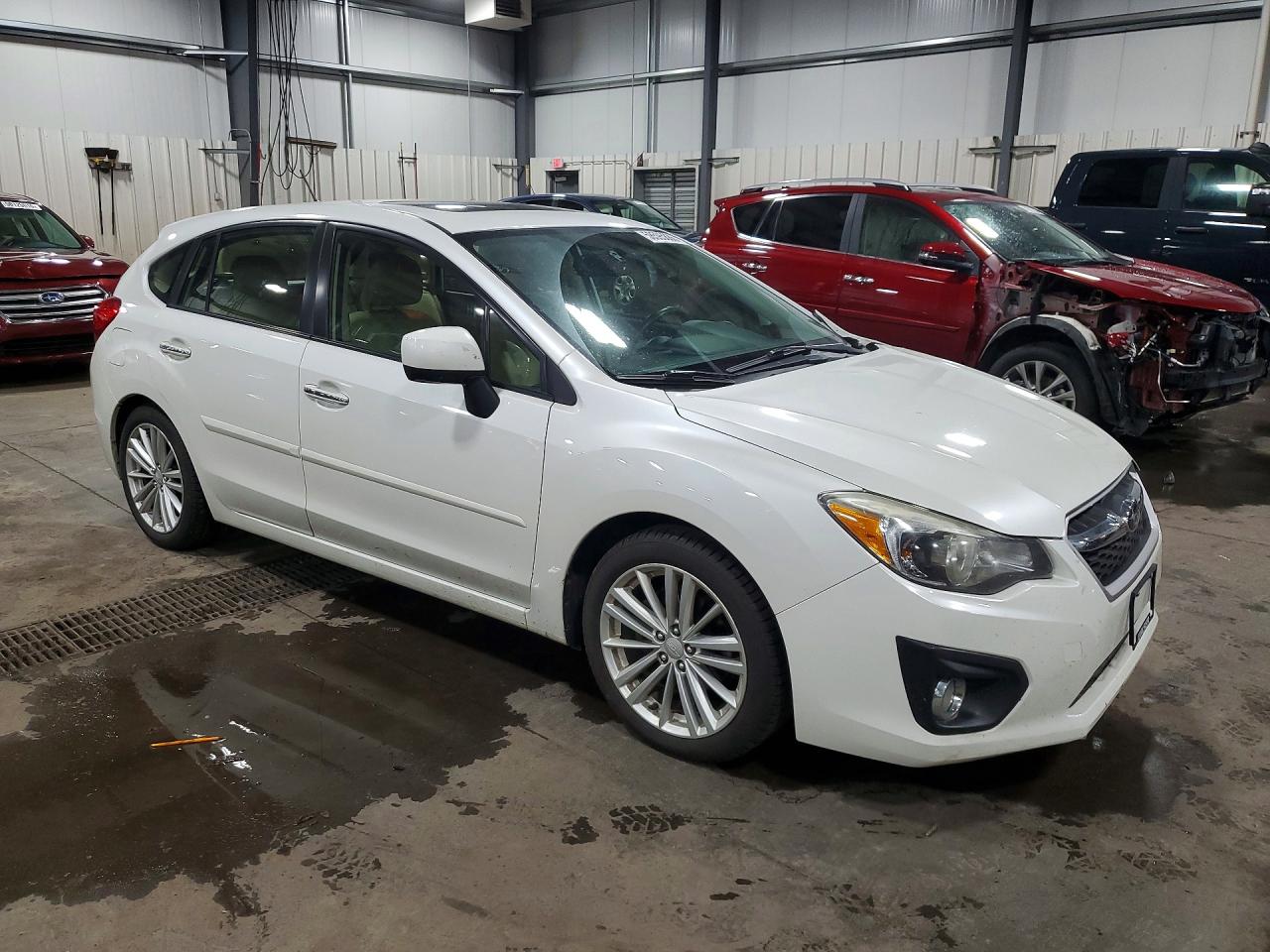 2013 Subaru Impreza Limited White vin: JF1GPAH65DH211491