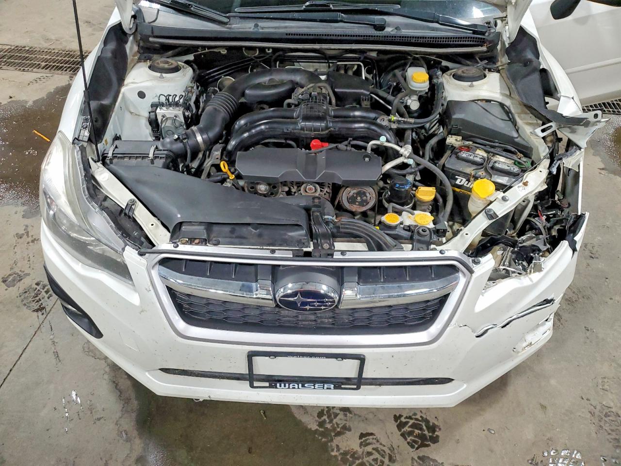 2013 Subaru Impreza Limited White vin: JF1GPAH65DH211491