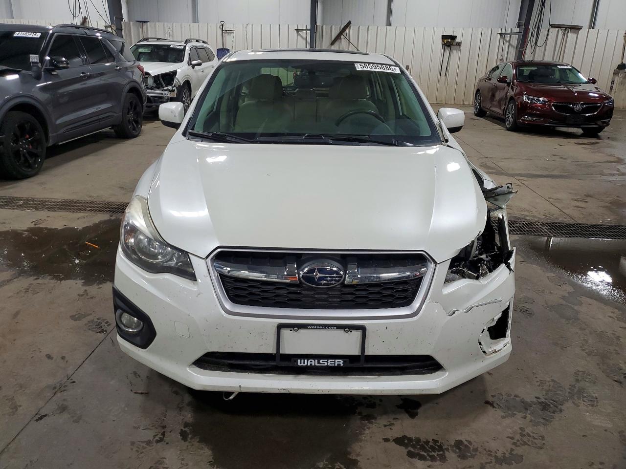 2013 Subaru Impreza Limited White vin: JF1GPAH65DH211491