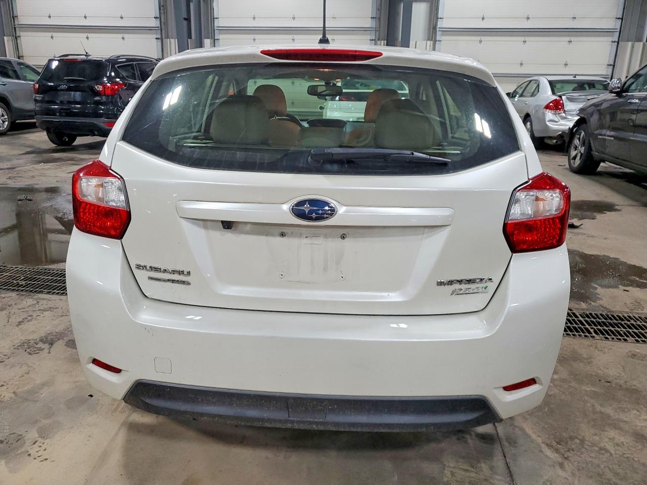 2013 Subaru Impreza Limited White vin: JF1GPAH65DH211491