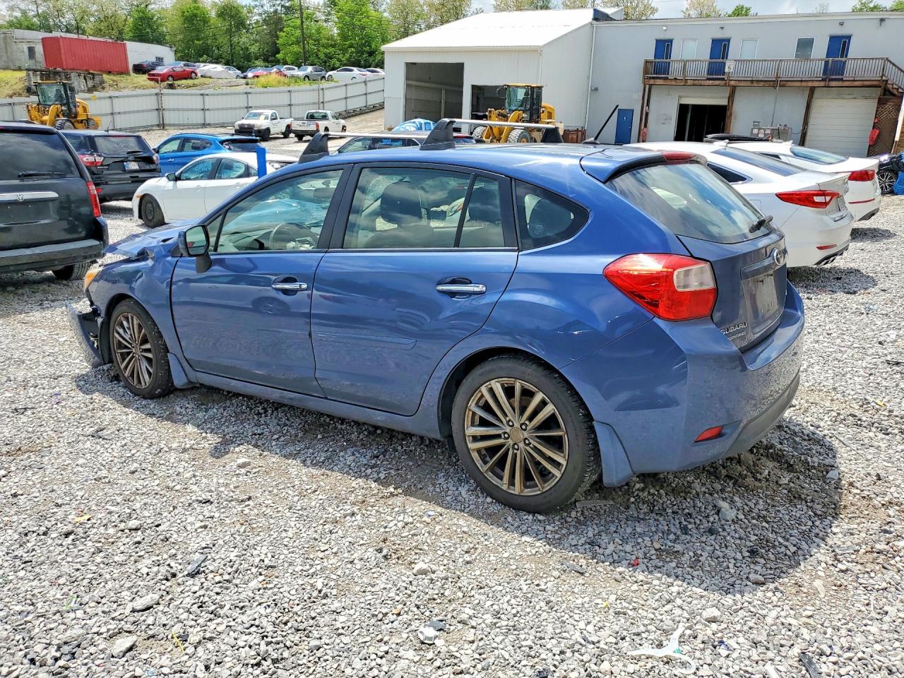 2013 Subaru Impreza Limited Blue vin: JF1GPAH66D2800486