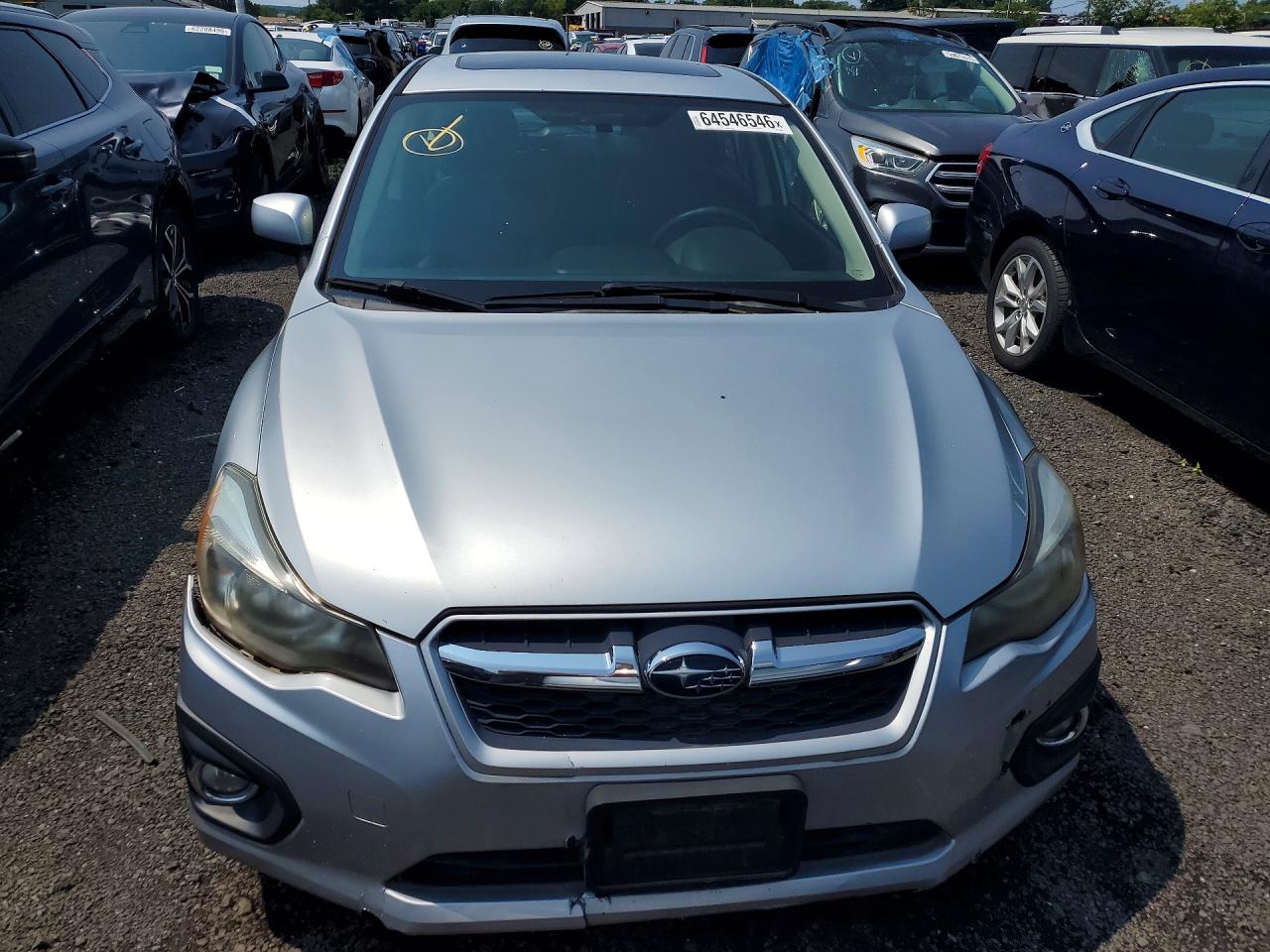 2013 Subaru Impreza Limited Silver vin: JF1GPAH66D2838560