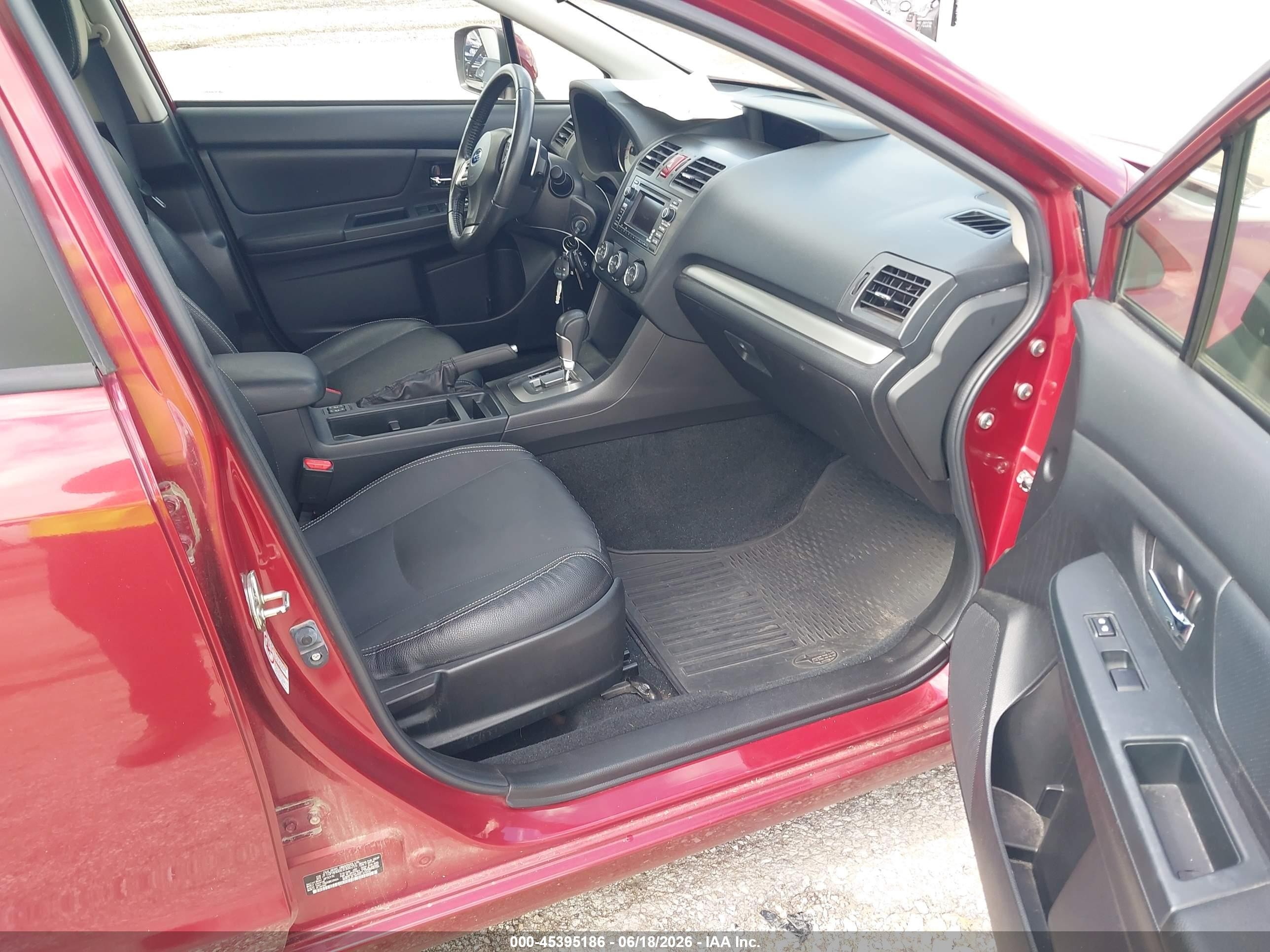 2014 Subaru Impreza 2.0i Limited Red vin: JF1GPAH66E8306255