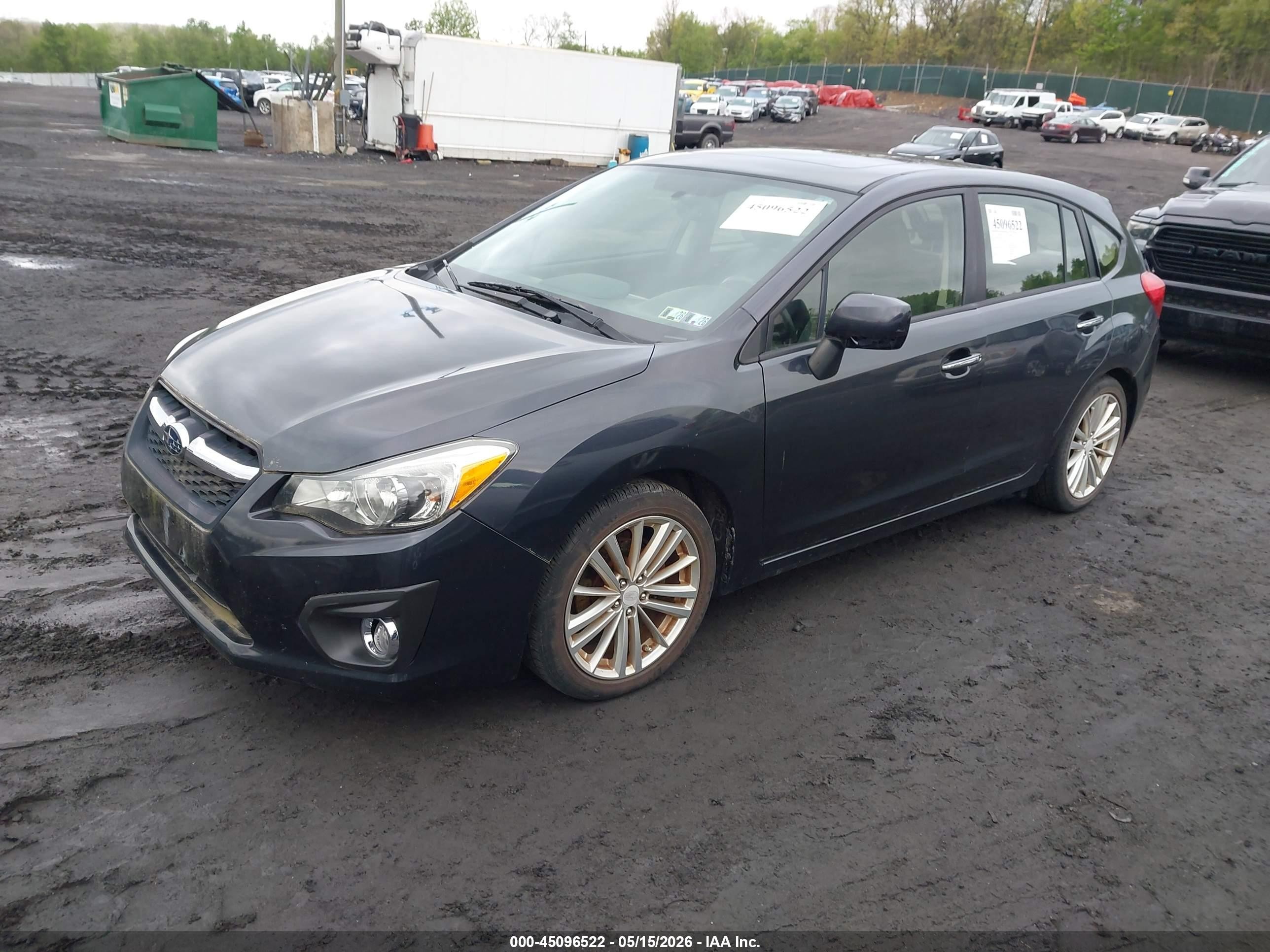 2013 Subaru Impreza 2.0i Limited Black vin: JF1GPAH69D2877160