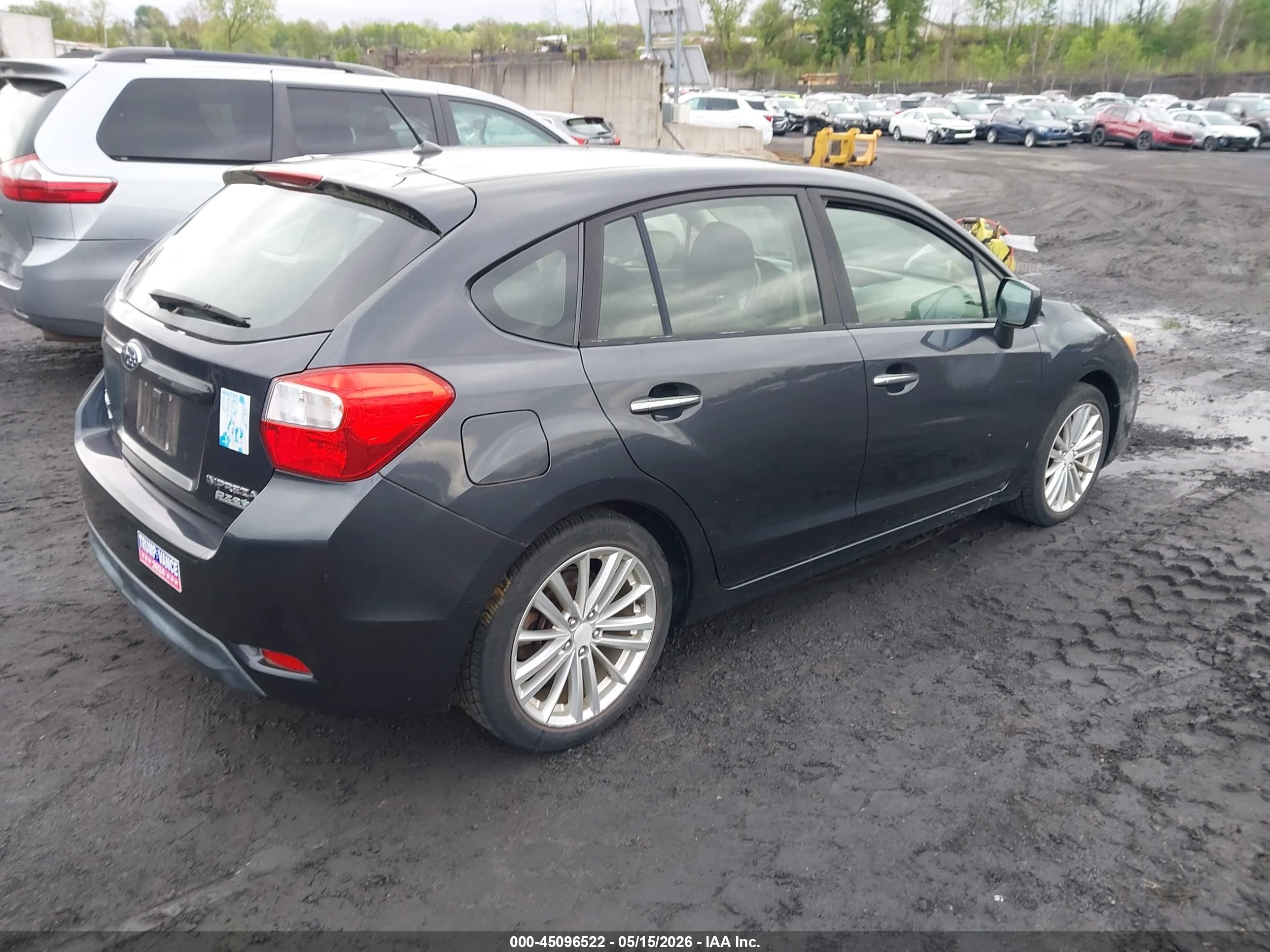 2013 Subaru Impreza 2.0i Limited Black vin: JF1GPAH69D2877160
