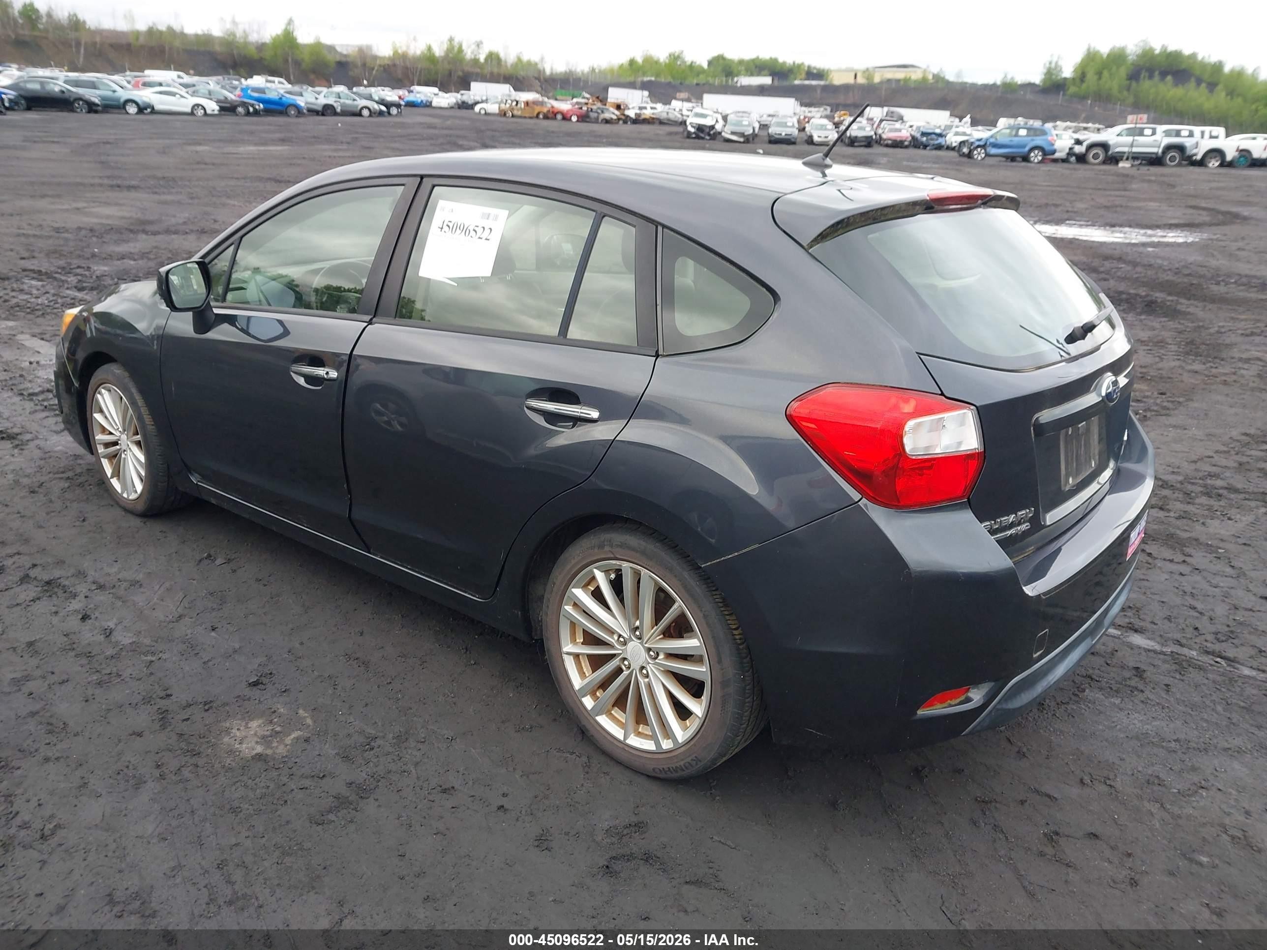 2013 Subaru Impreza 2.0i Limited Black vin: JF1GPAH69D2877160