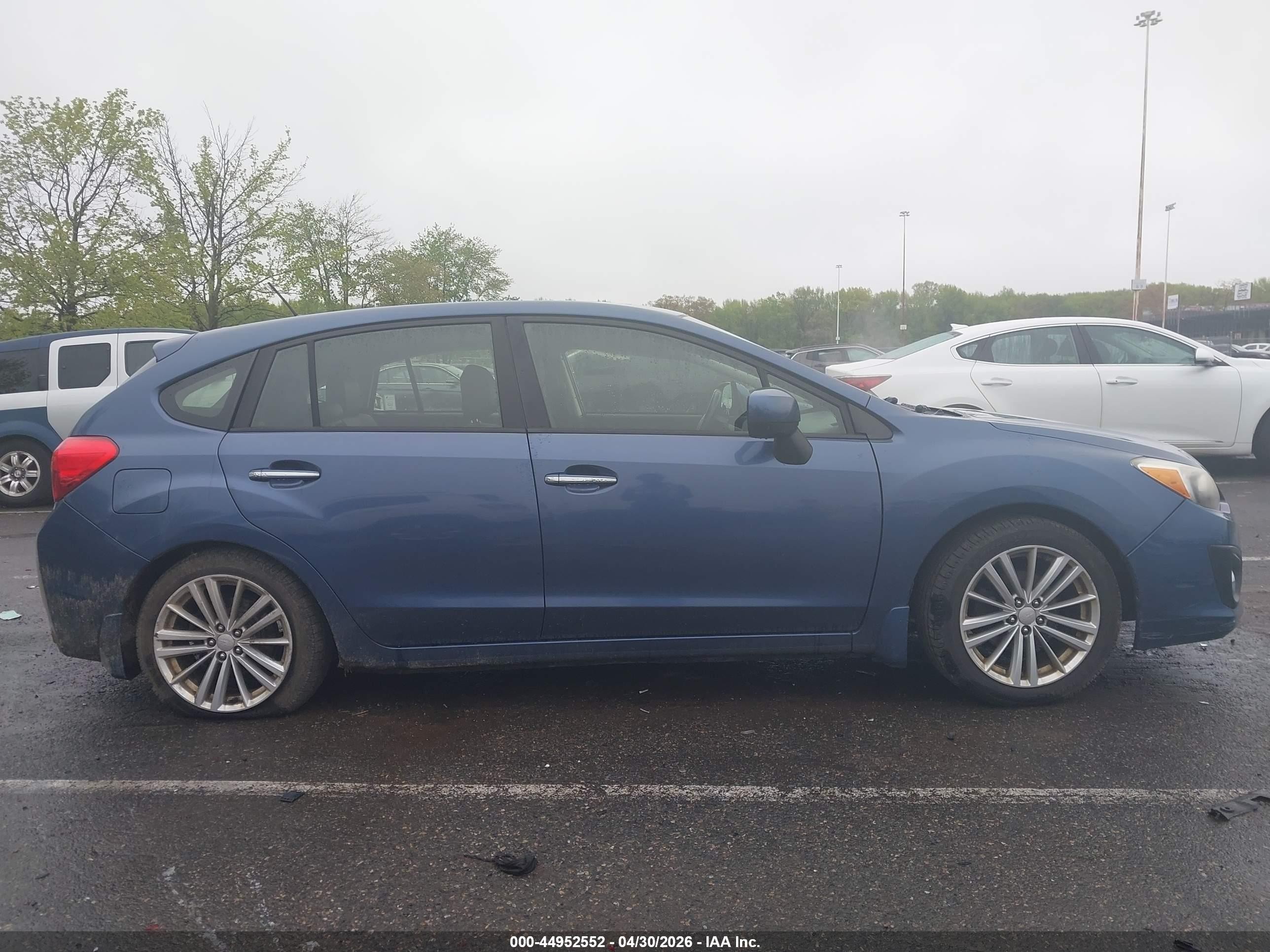 2013 Subaru Impreza 2.0i Limited Blue vin: JF1GPAK62DH828825
