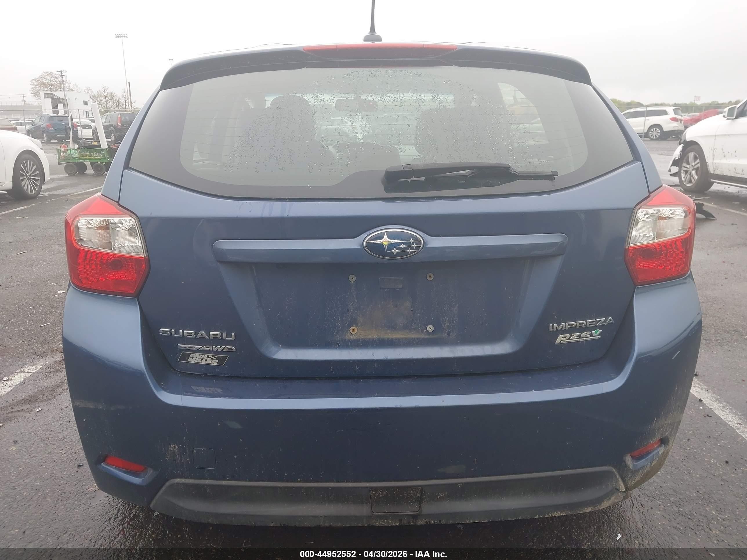 2013 Subaru Impreza 2.0i Limited Blue vin: JF1GPAK62DH828825