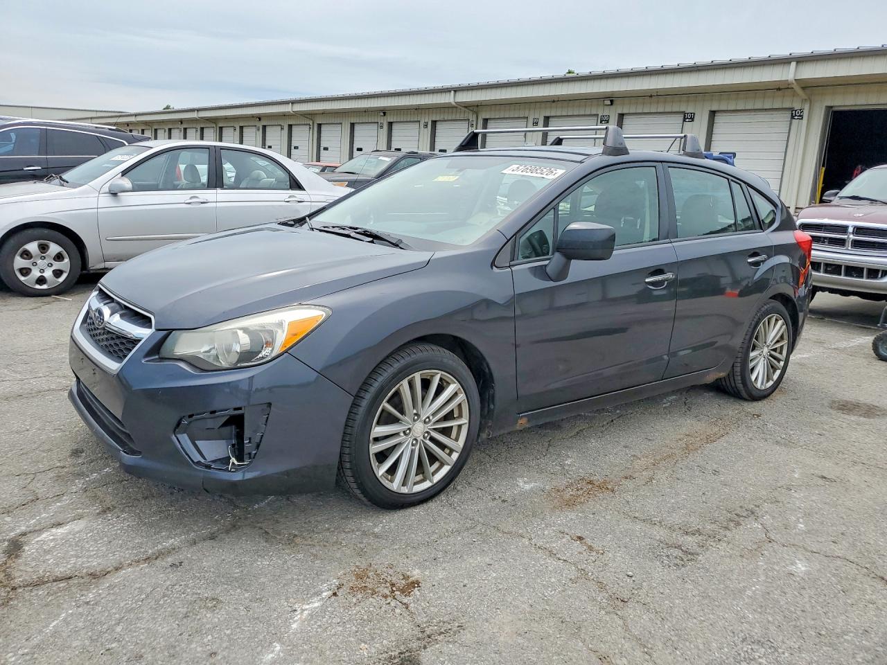 2012 Subaru Impreza Limited Charcoal vin: JF1GPAK63CH202568