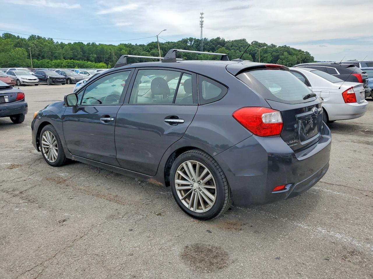 2012 Subaru Impreza Limited Charcoal vin: JF1GPAK63CH202568