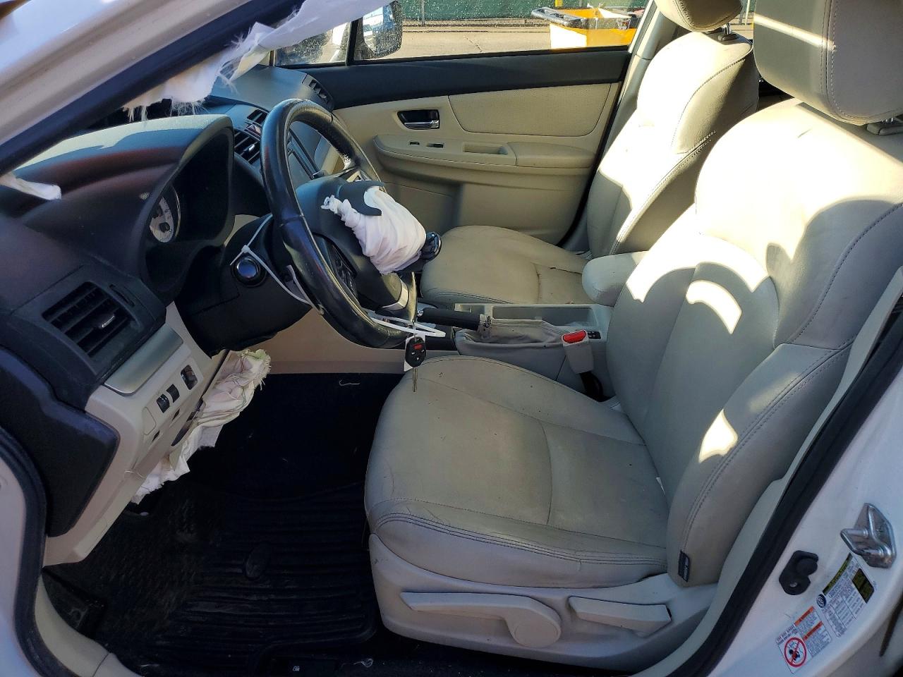 2013 Subaru Impreza Limited White vin: JF1GPAK63DH848811