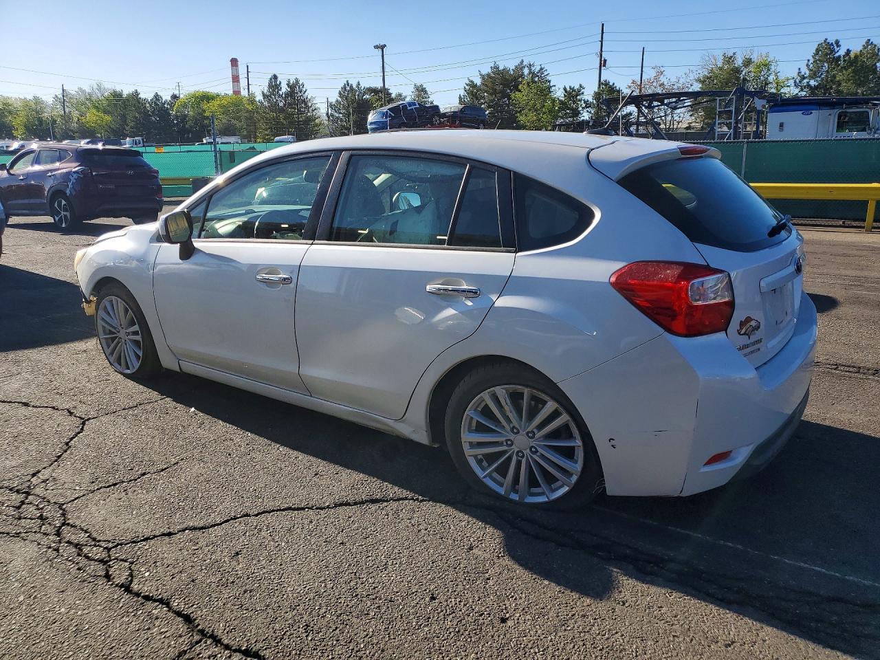 2013 Subaru Impreza Limited White vin: JF1GPAK63DH848811