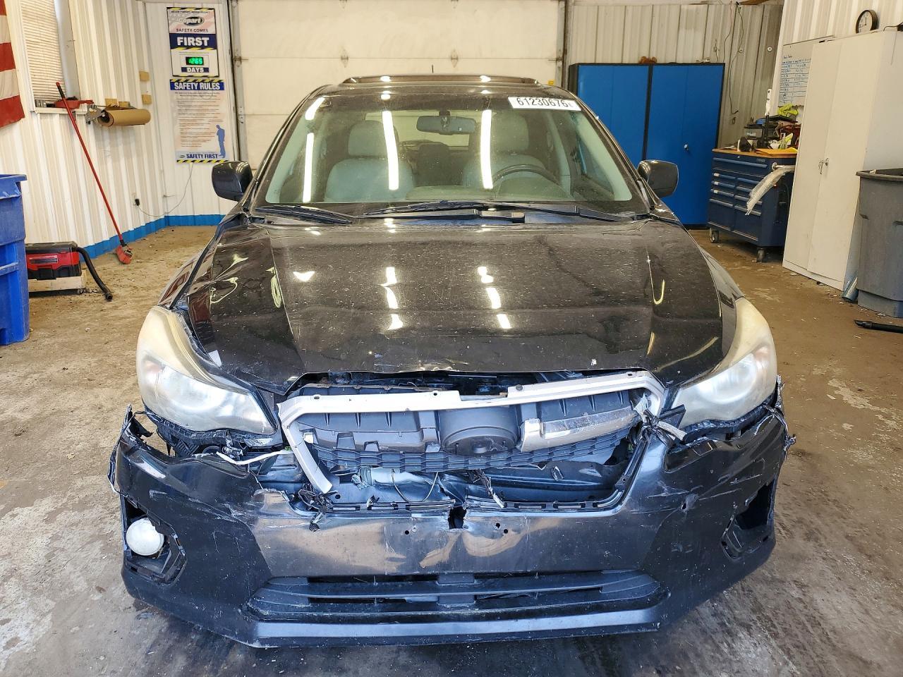 2012 Subaru Impreza Limited Black vin: JF1GPAK65CH225589