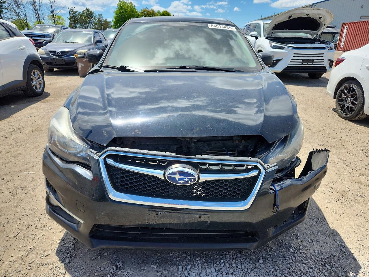 2015 Subaru Impreza Premium Plus Black vin: JF1GPAK69FG204237