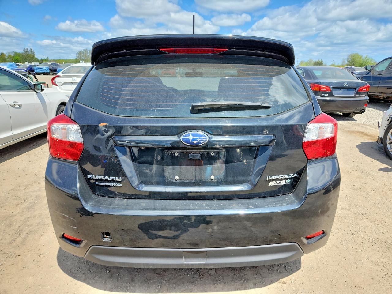 2015 Subaru Impreza Premium Plus Black vin: JF1GPAK69FG204237