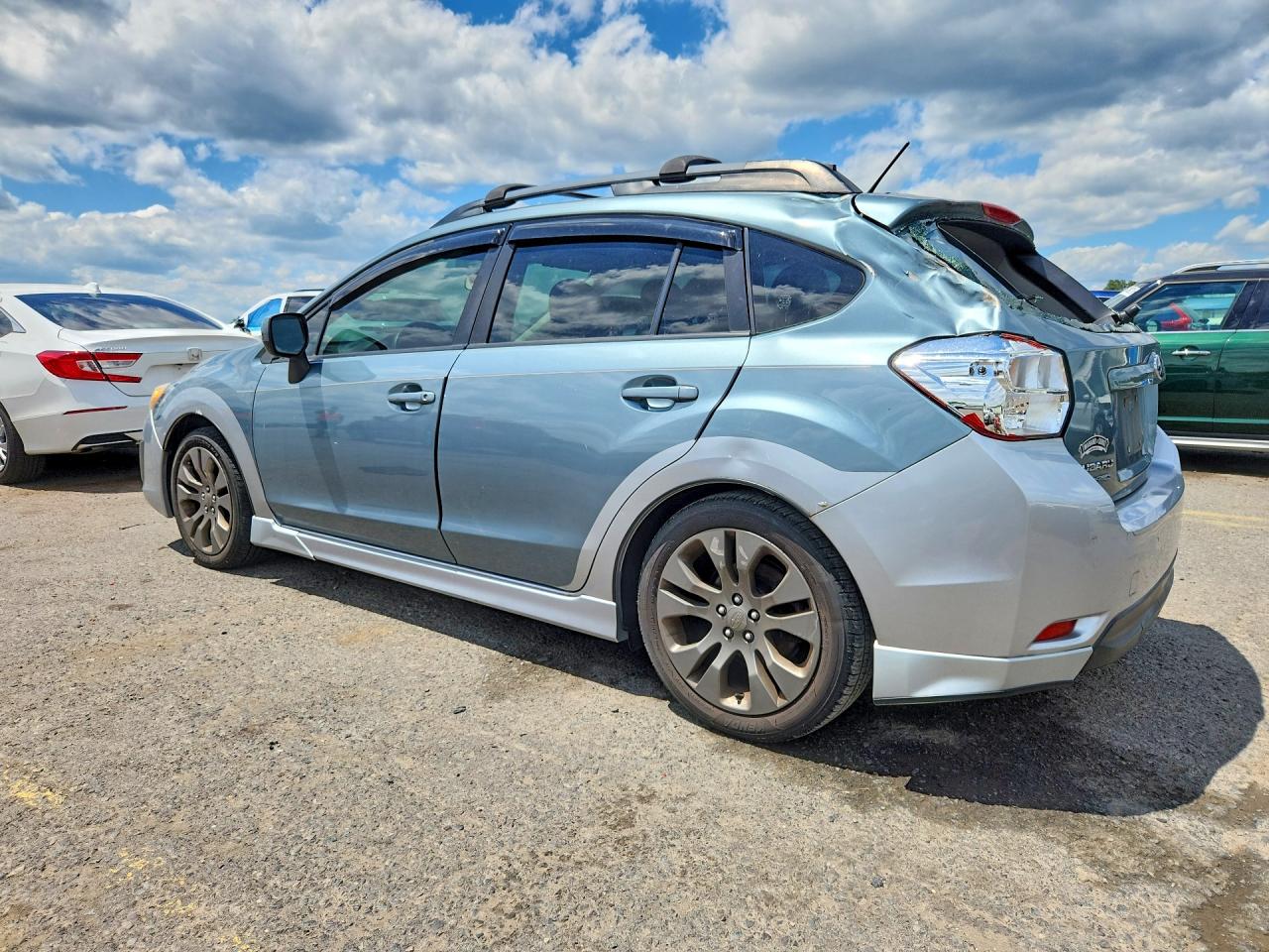 2012 Subaru Impreza Sport Premium Black vin: JF1GPAL60CG218070