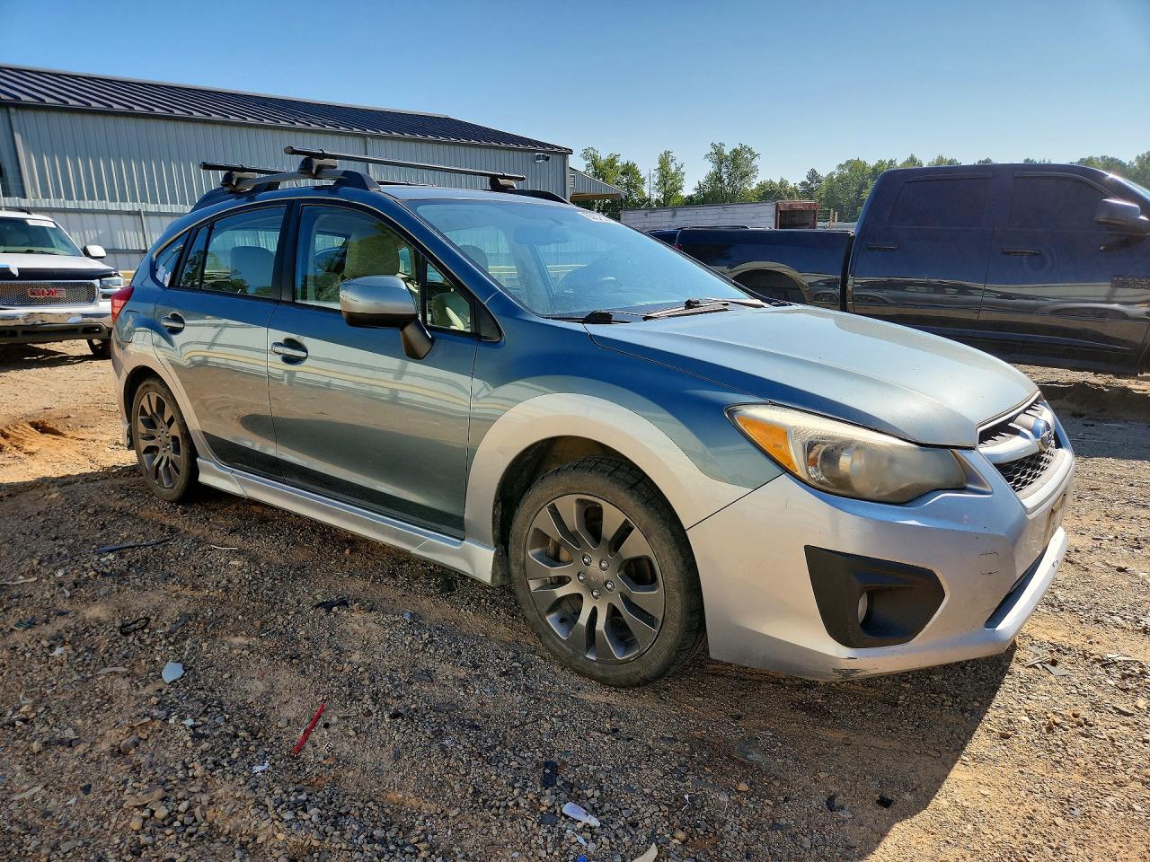 2012 Subaru Impreza Base 4d Wago Blue vin: JF1GPAL60CG221194