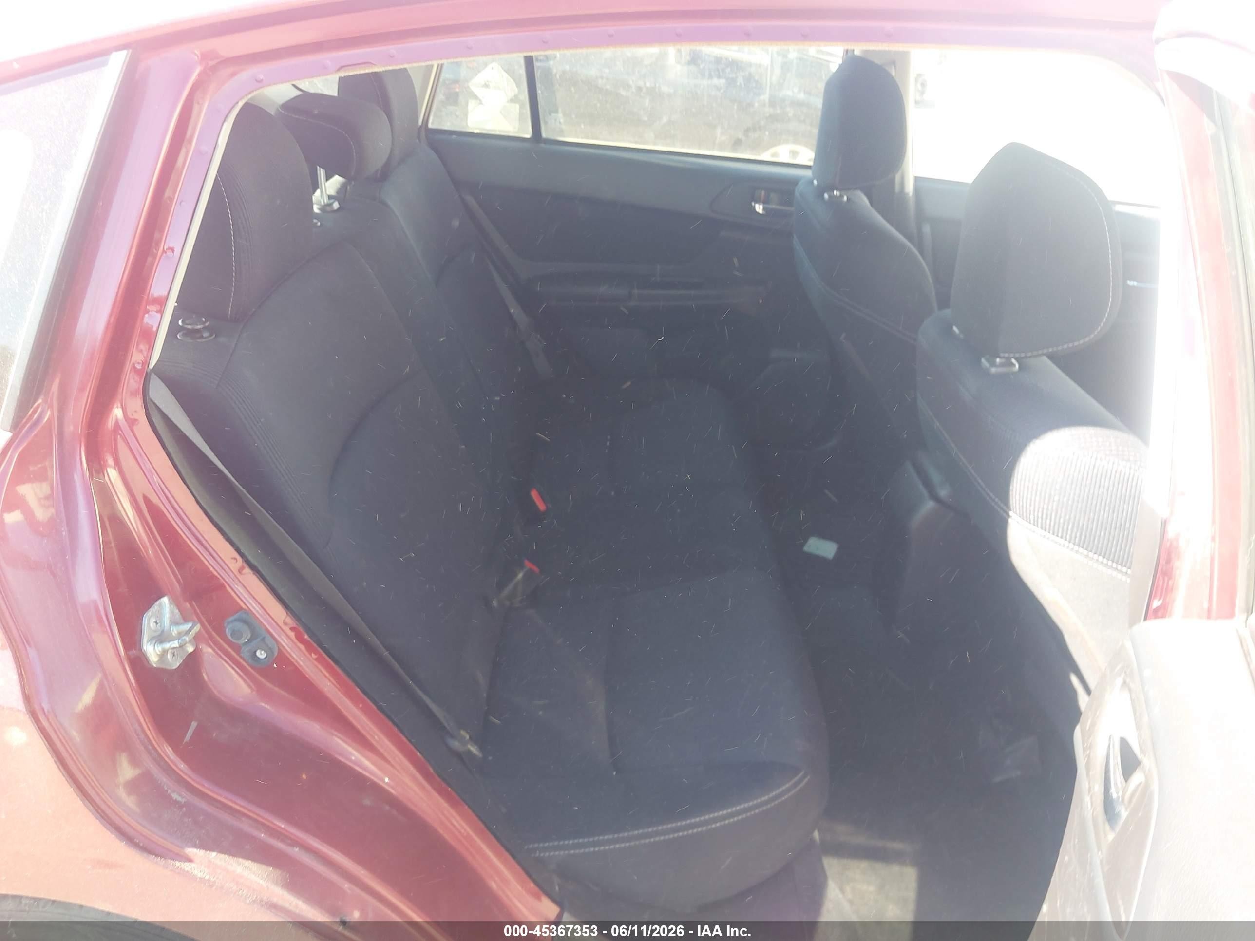 2012 Subaru Impreza 2.0i Sport Premium Бордовый vin: JF1GPAL60CG239257
