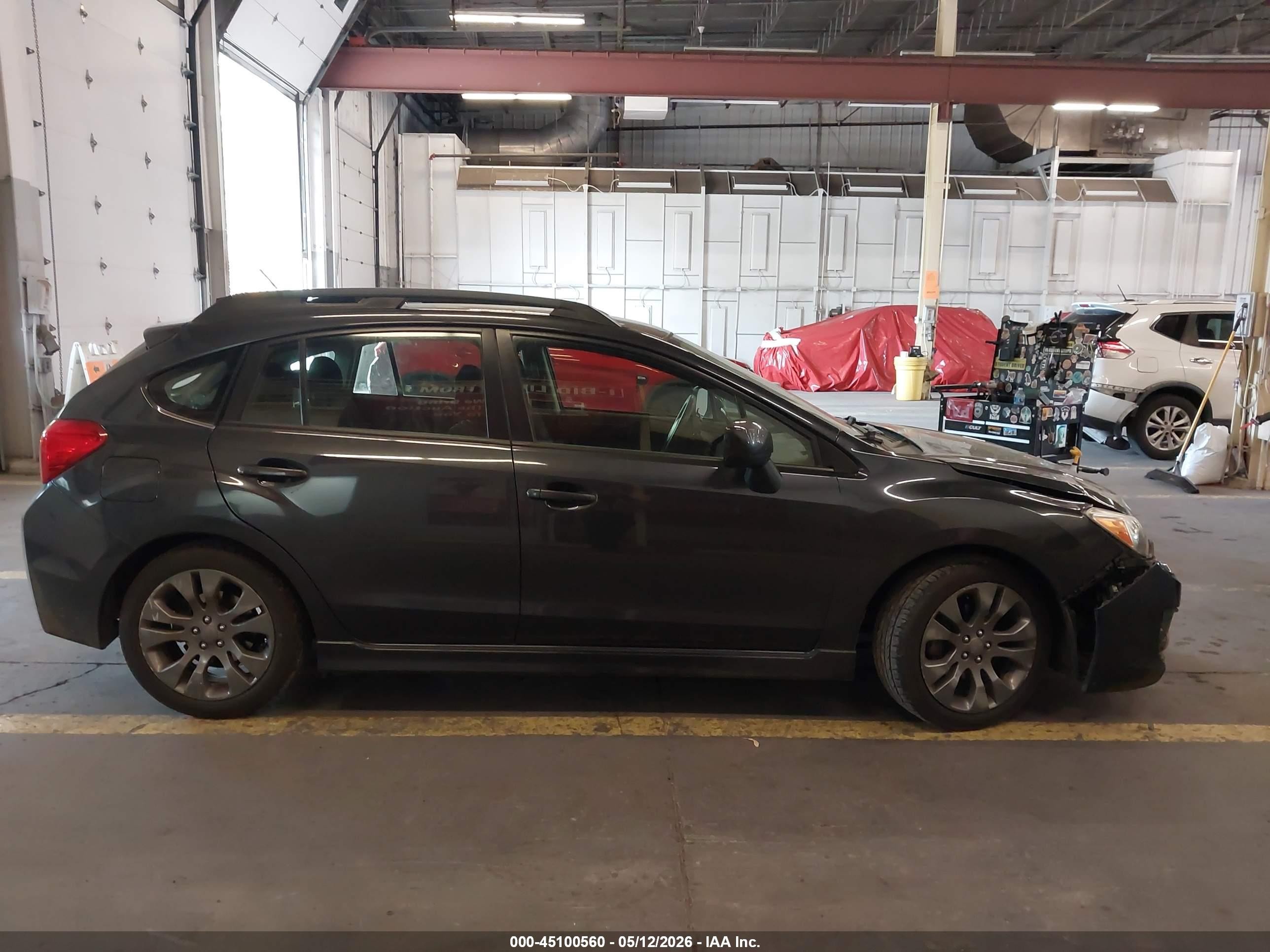 2012 Subaru Impreza 2.0i Sport Premium Gray vin: JF1GPAL60CH216331