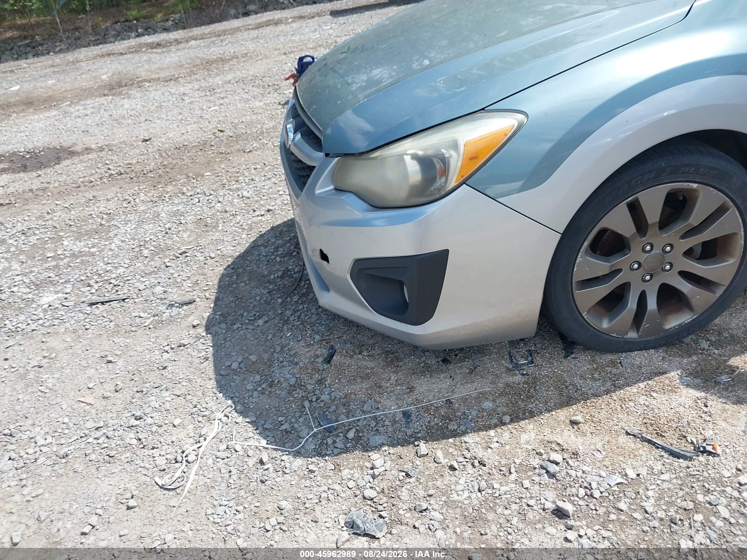 2012 Subaru Impreza 2.0i Sport Premium Blue vin: JF1GPAL60CH228284