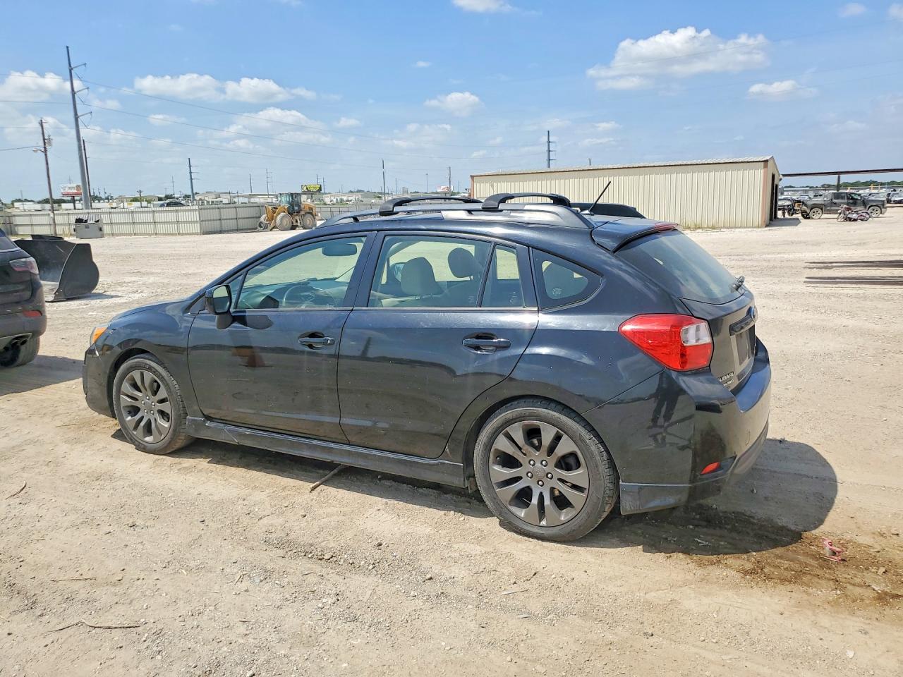 2012 Subaru Impreza Sport Premium Черный vin: JF1GPAL60CH246185