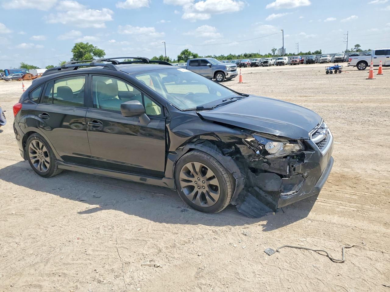 2012 Subaru Impreza Sport Premium Черный vin: JF1GPAL60CH246185