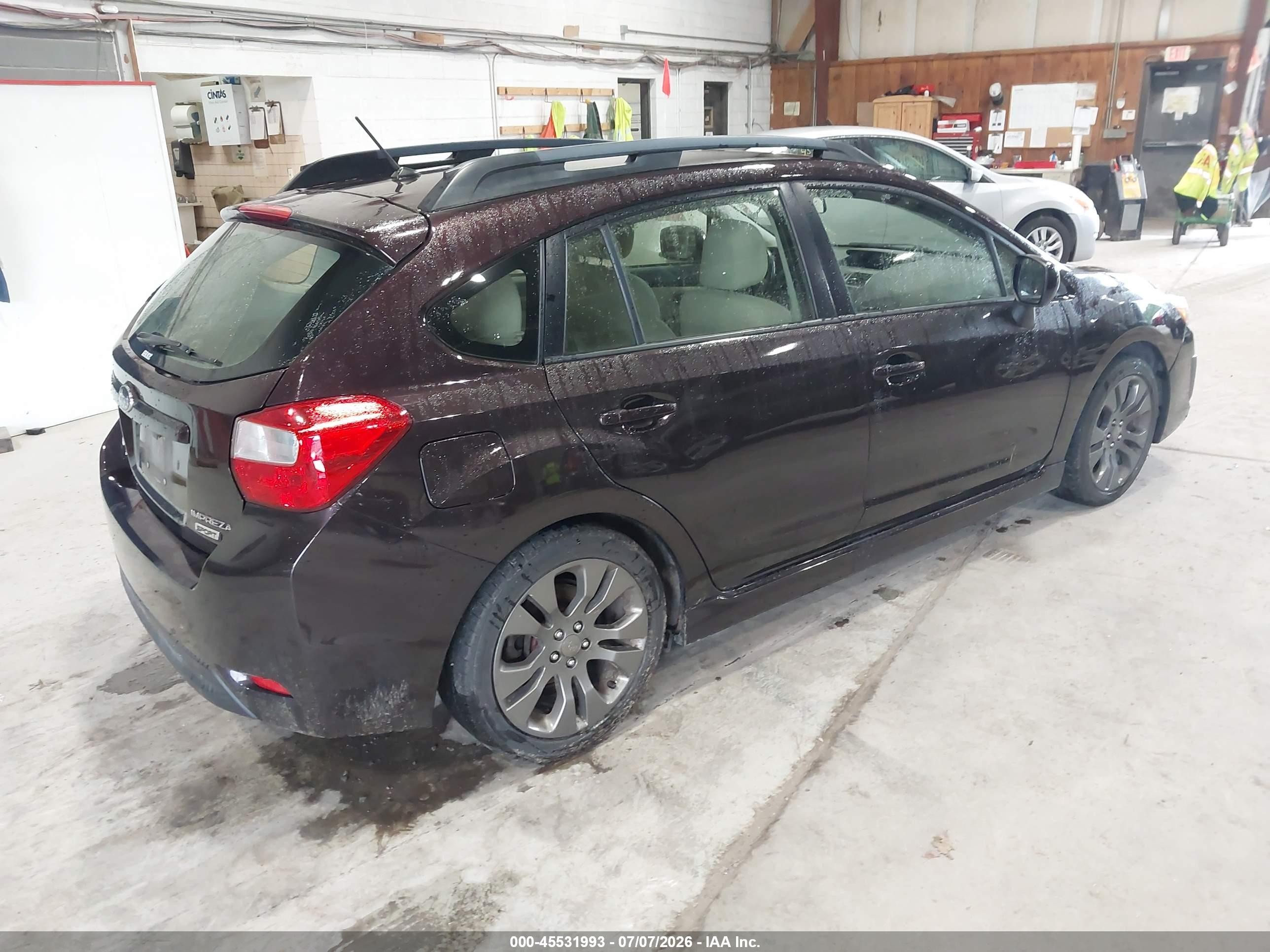 2013 Subaru Impreza 2.0i Sport Premium Purple vin: JF1GPAL60DH206643