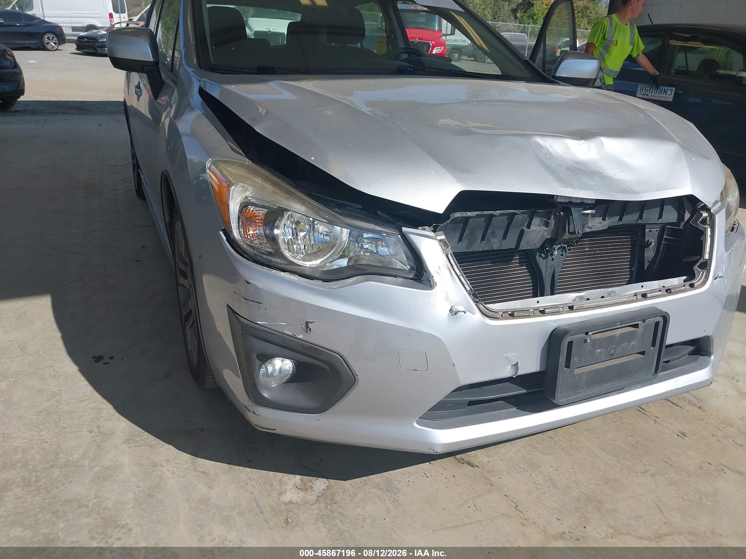 2013 Subaru Impreza 2.0i Sport Premium Silver vin: JF1GPAL60DH213320