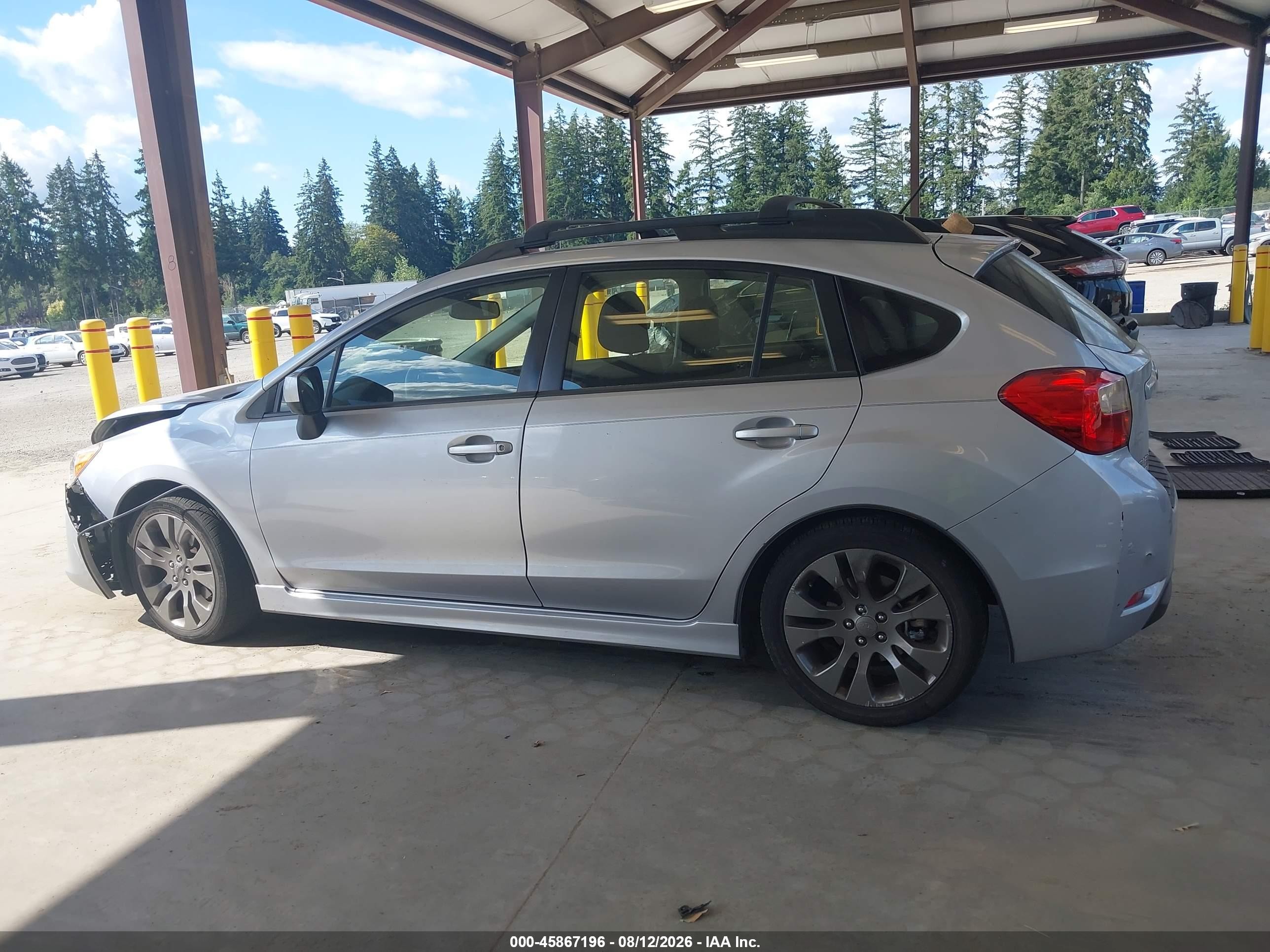 2013 Subaru Impreza 2.0i Sport Premium Silver vin: JF1GPAL60DH213320