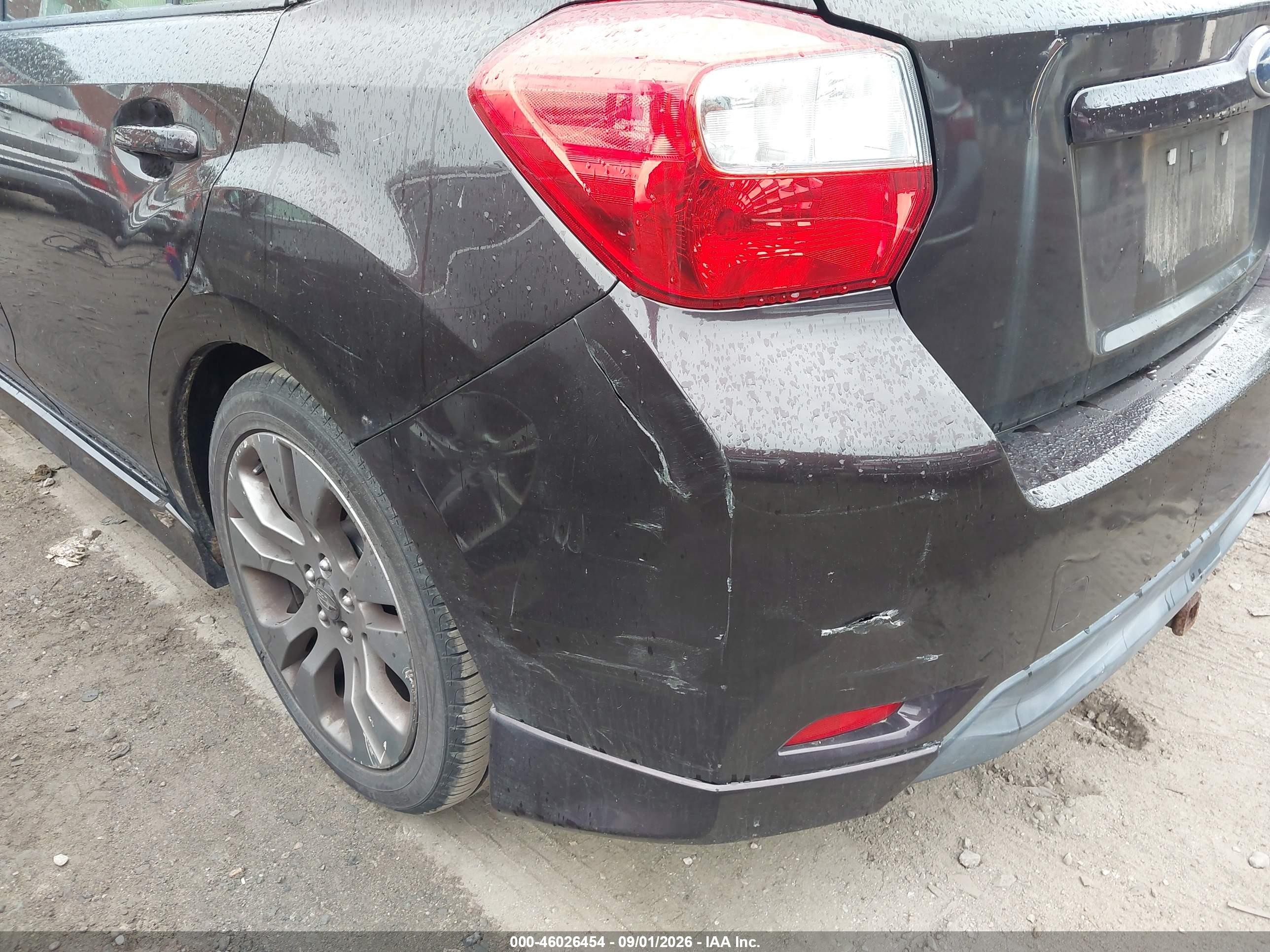 2013 Subaru Impreza 2.0i Sport Premium Темно-бордовый vin: JF1GPAL60DH837733