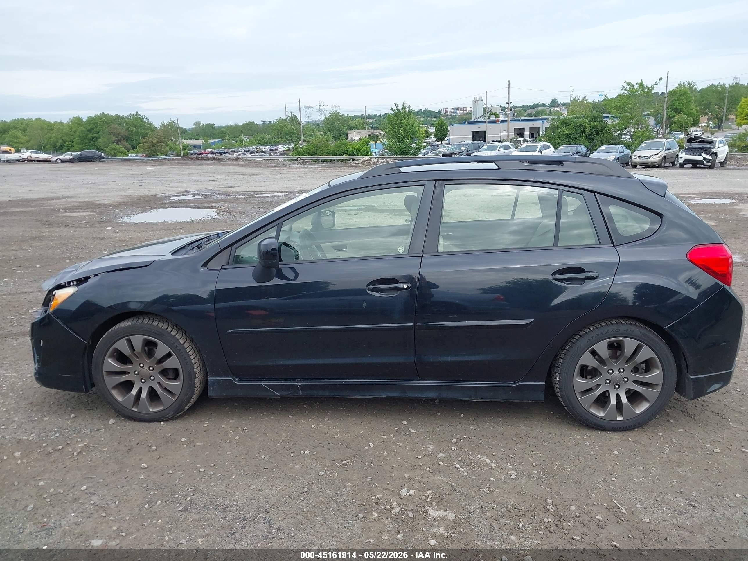 2014 Subaru Impreza 2.0i Sport Premium Black vin: JF1GPAL60E8233374