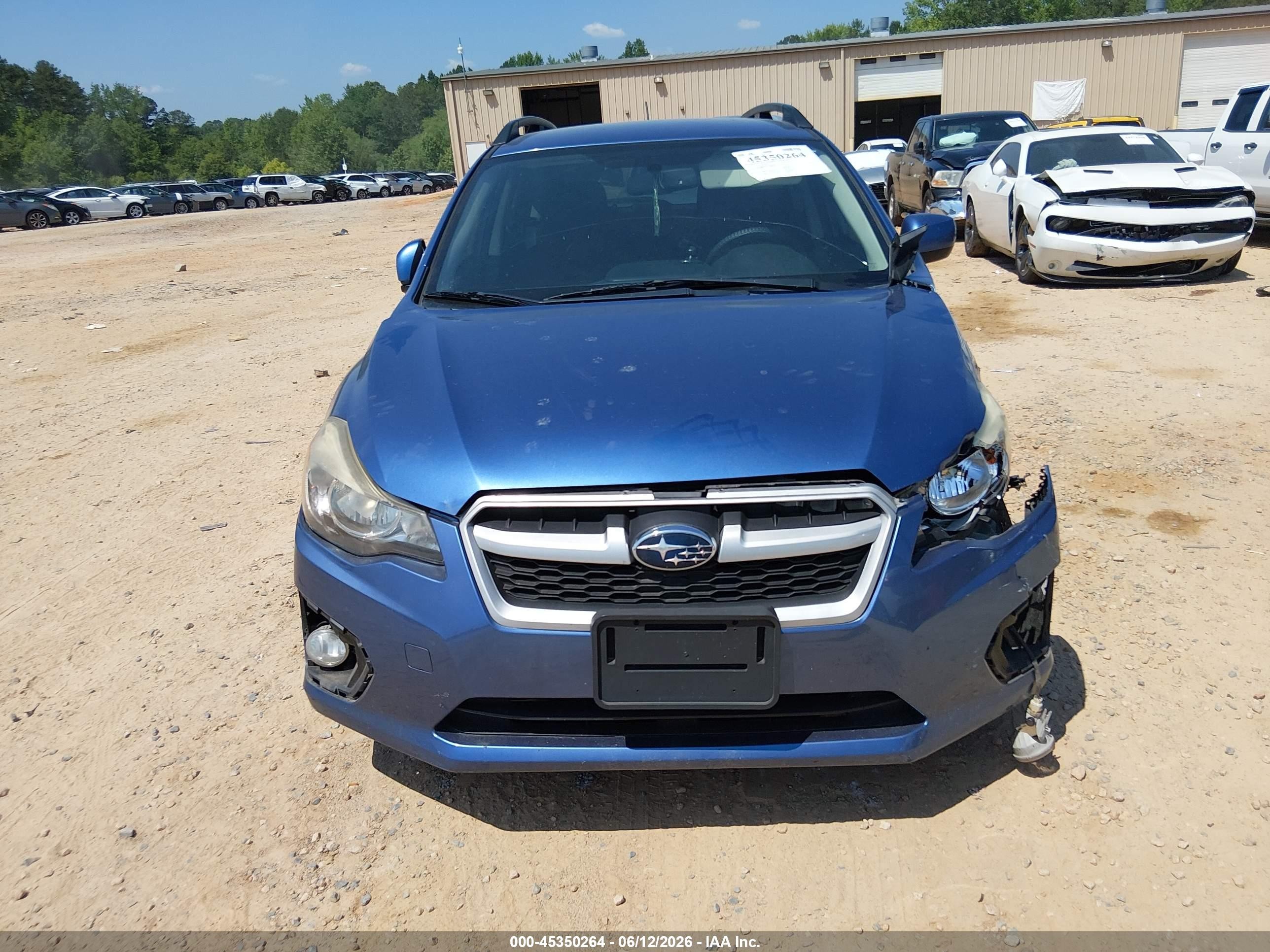 2014 Subaru Impreza 2.0i Sport Premium Blue vin: JF1GPAL60E8280971