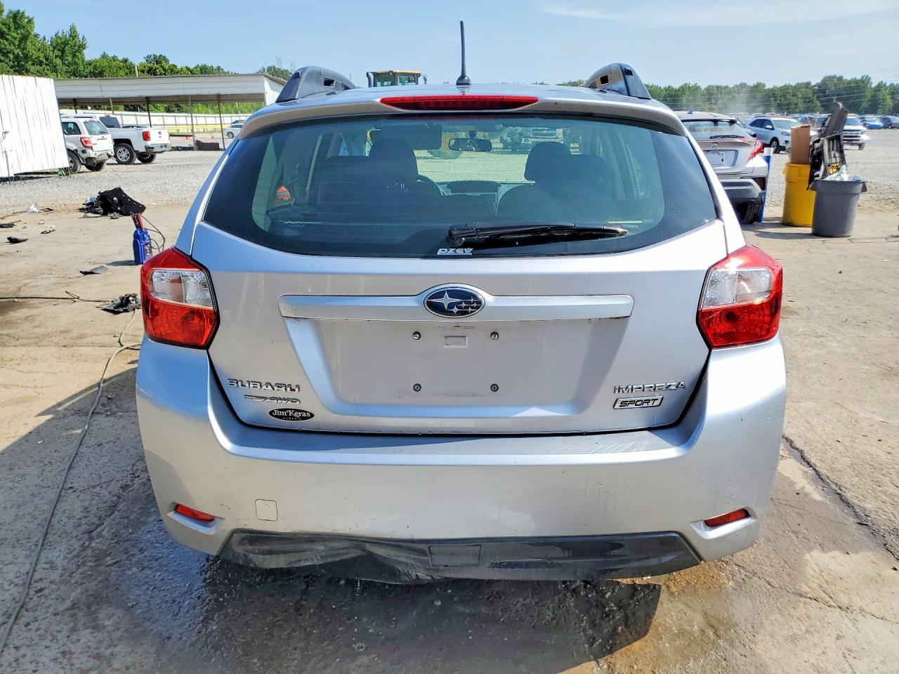 2014 Subaru Impreza Sport Premium Silver vin: JF1GPAL60E8296717