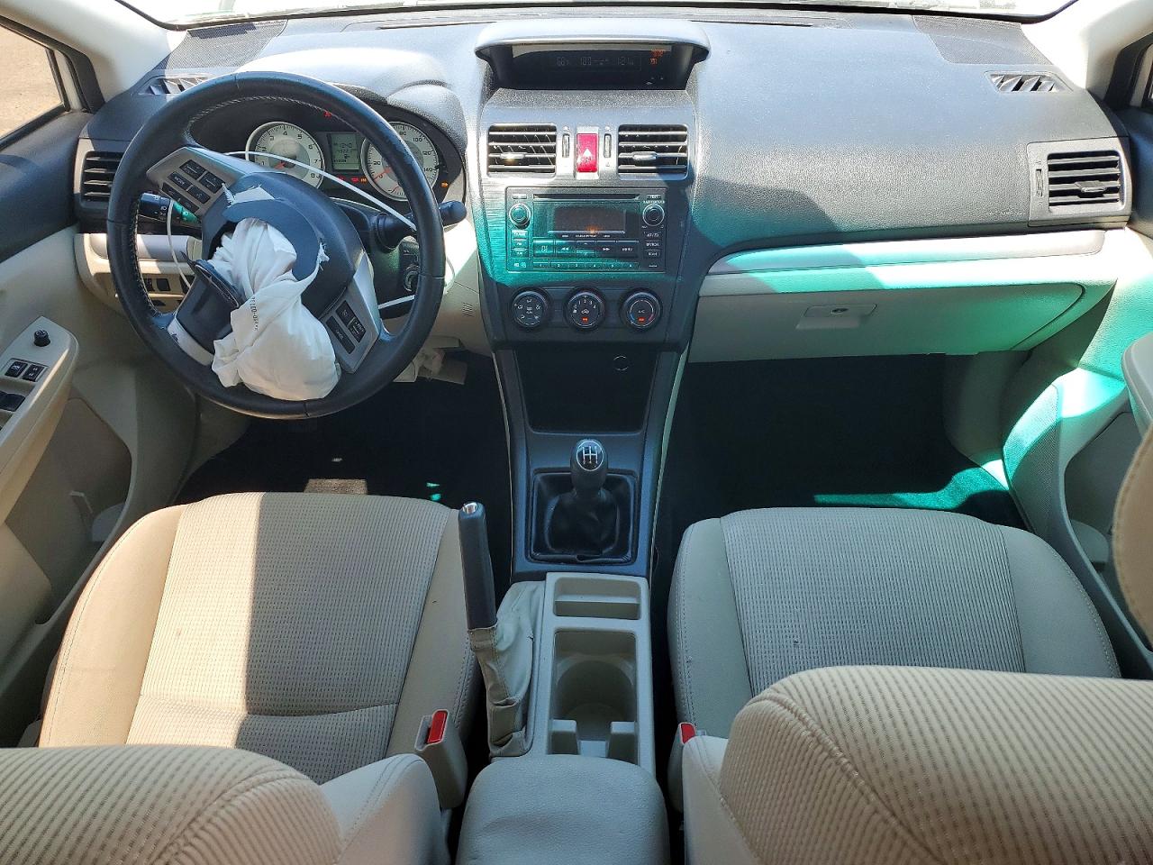 2014 Subaru Impreza Sport Premium White vin: JF1GPAL60E9262254