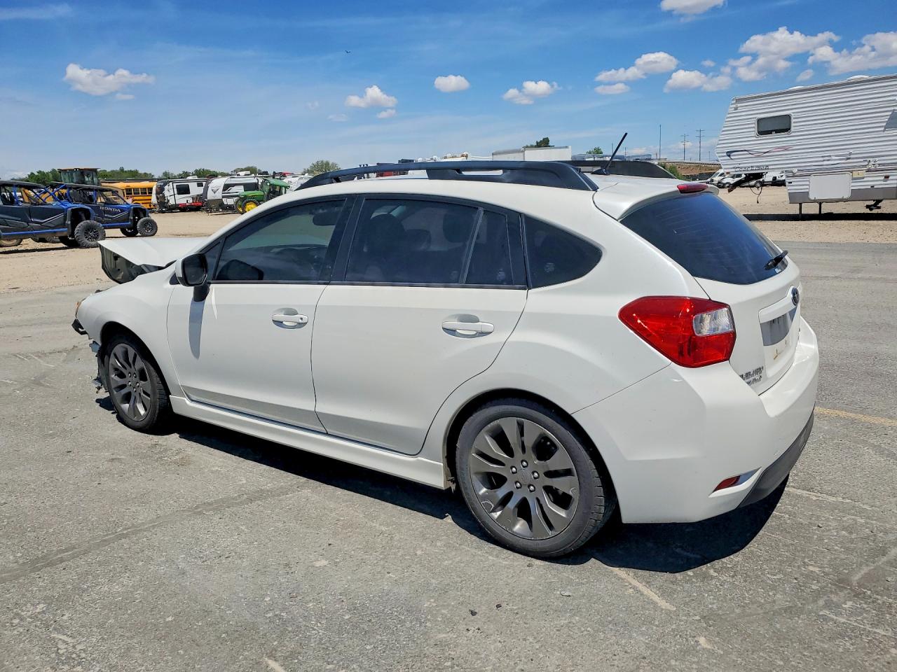 2014 Subaru Impreza Sport Premium White vin: JF1GPAL60E9262254