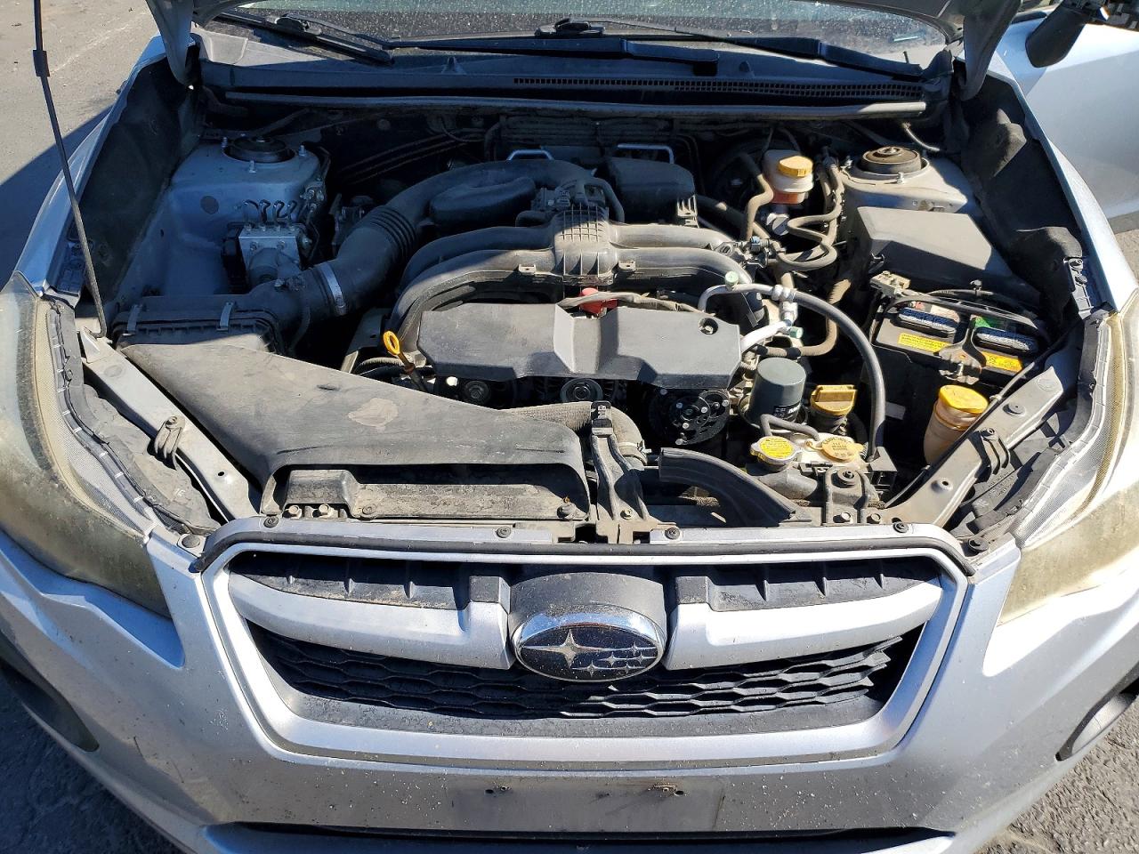2014 Subaru Impreza Sport Premium Silver vin: JF1GPAL60EH327190
