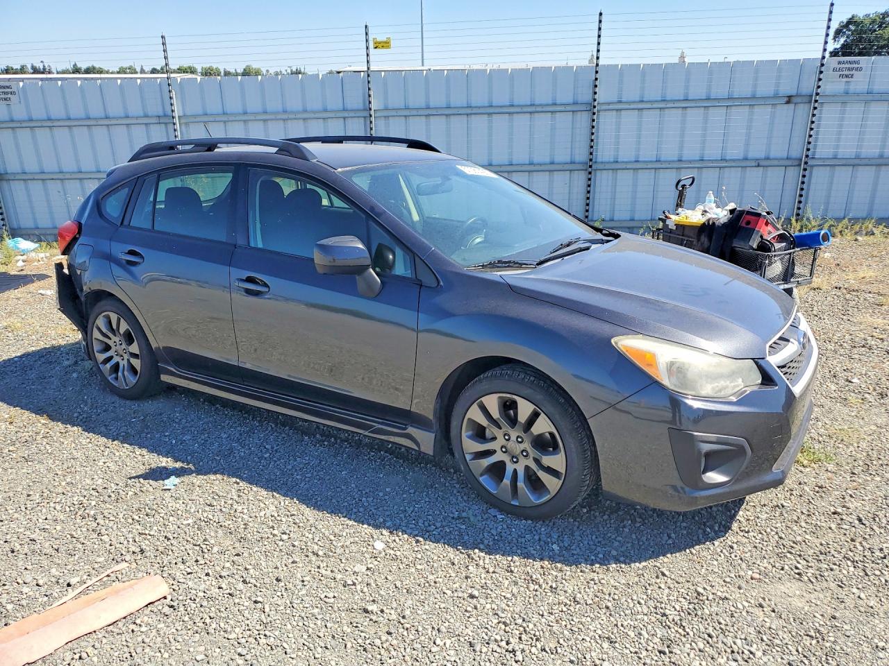 2012 Subaru Impreza Sport Premium Gray vin: JF1GPAL61CG244323