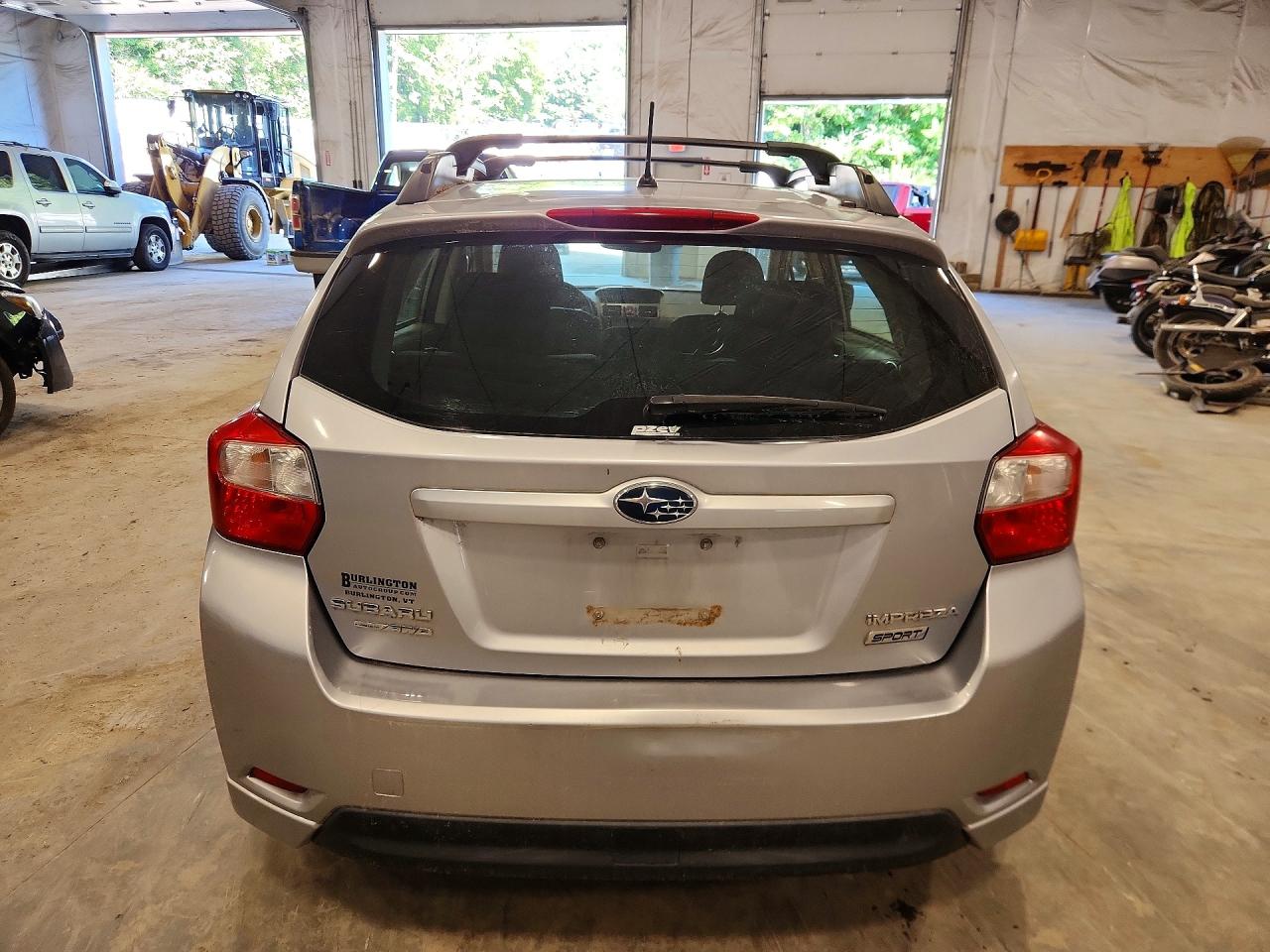 2012 Subaru Impreza Sport Premium Серебряный vin: JF1GPAL61CH220078