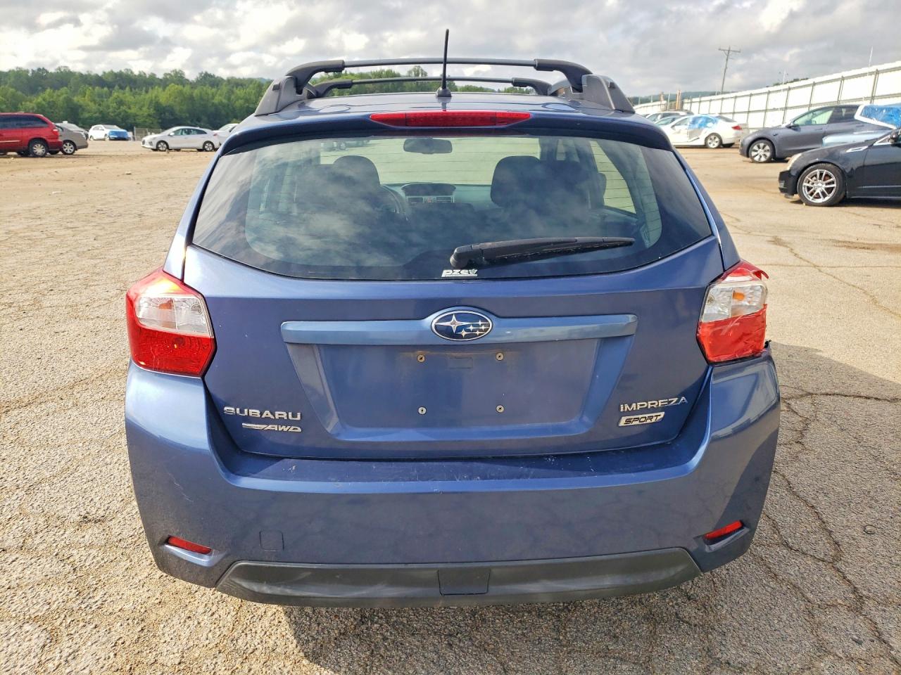 2012 Subaru Impreza Sport Premium Blue vin: JF1GPAL61CH222297