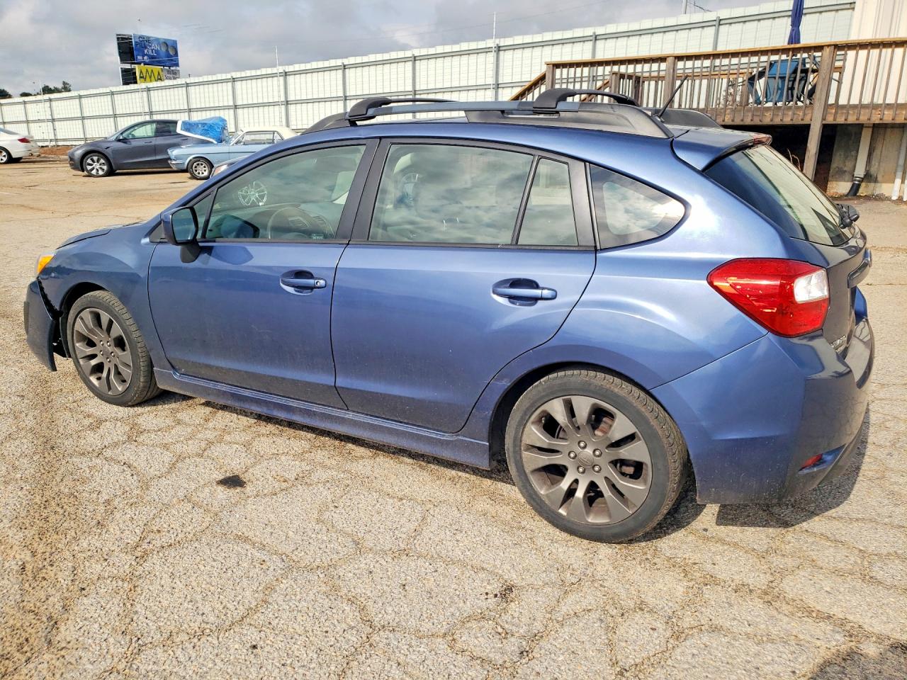 2012 Subaru Impreza Sport Premium Blue vin: JF1GPAL61CH222297