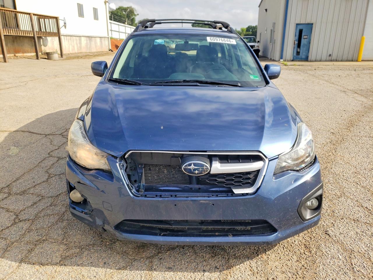 2012 Subaru Impreza Sport Premium Blue vin: JF1GPAL61CH222297