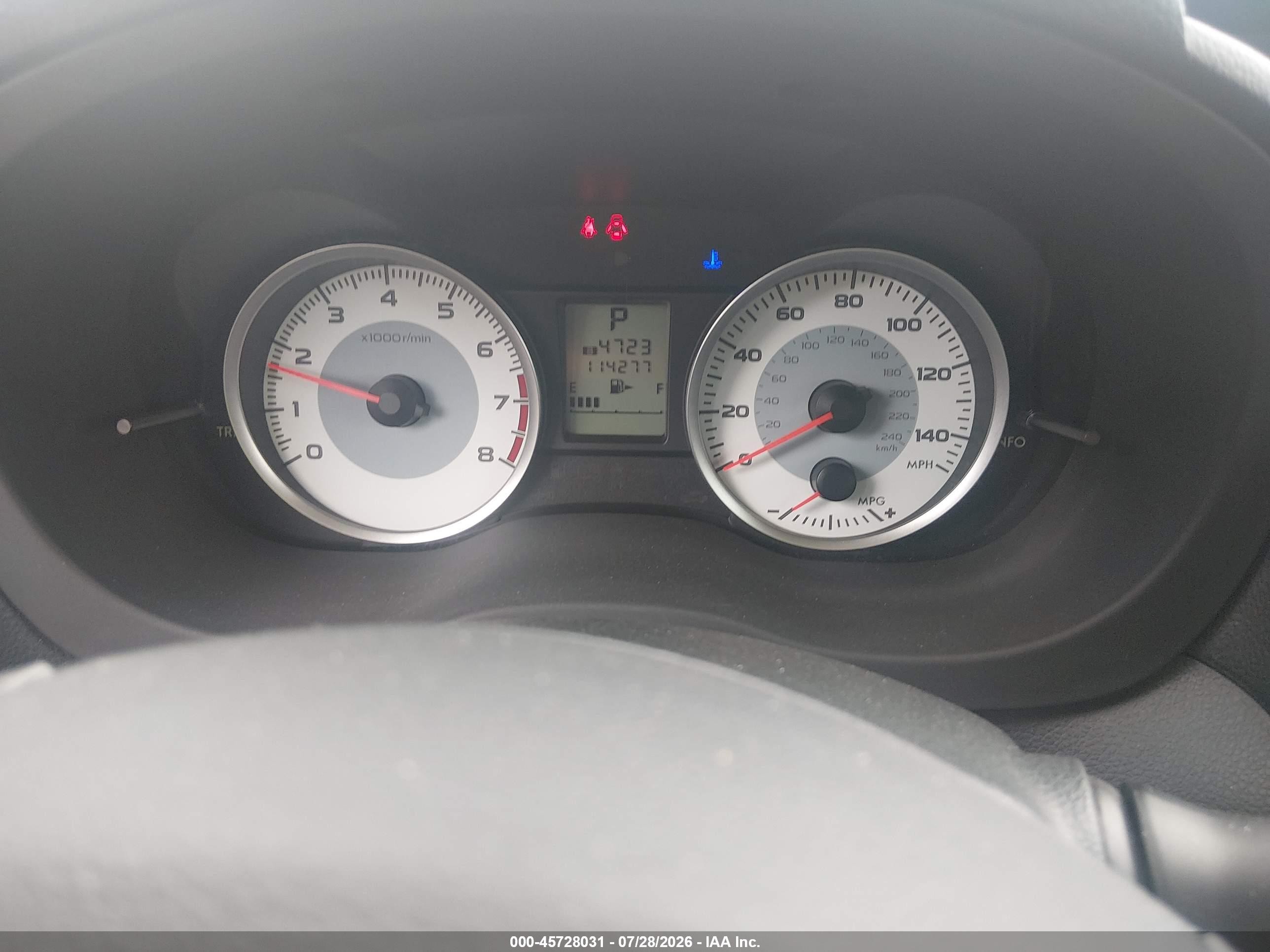 2012 Subaru Impreza 2.0i Sport Premium Silver vin: JF1GPAL61CH222512