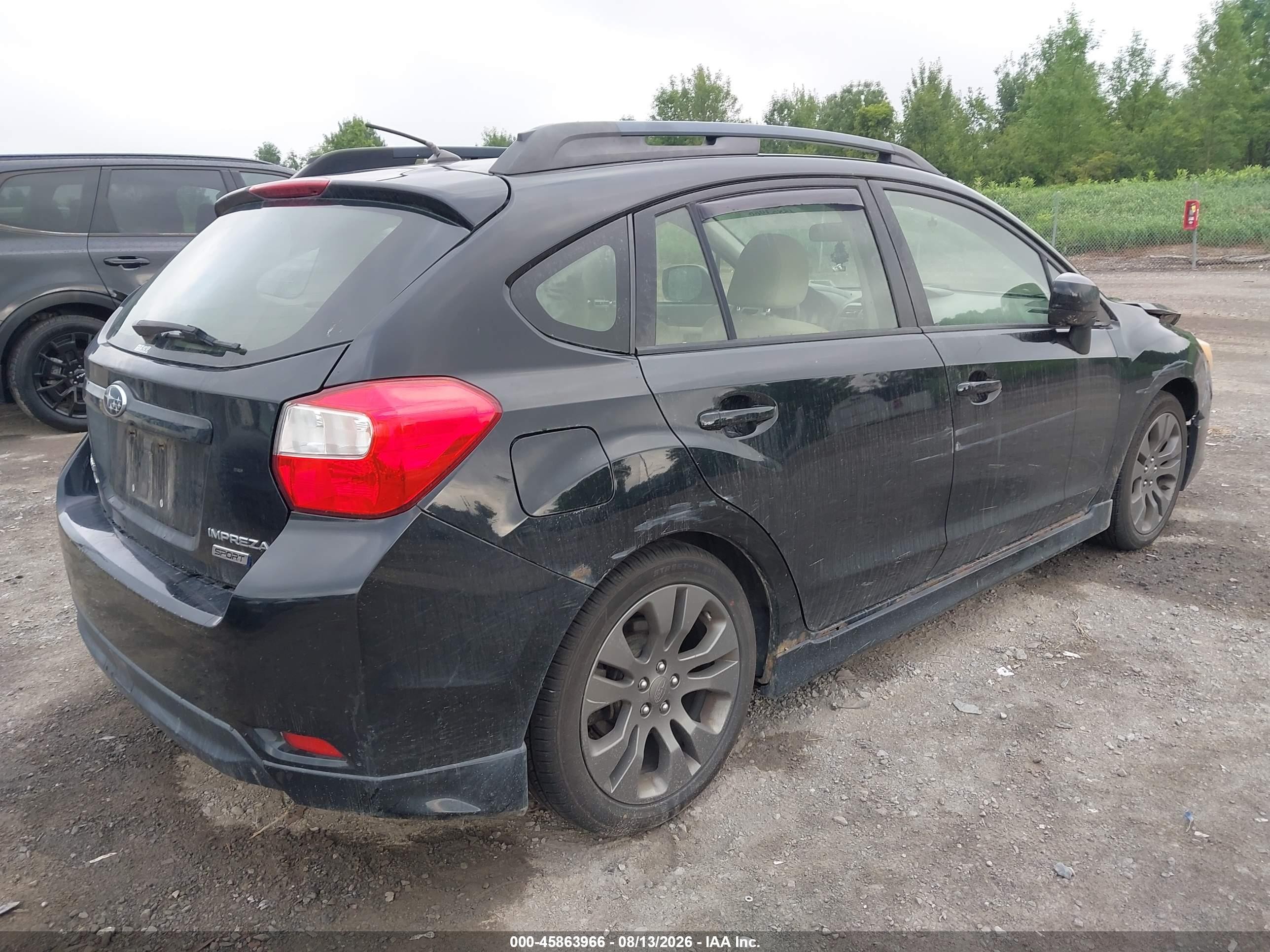 2012 Subaru Impreza 2.0i Sport Premium Black vin: JF1GPAL61CH229976
