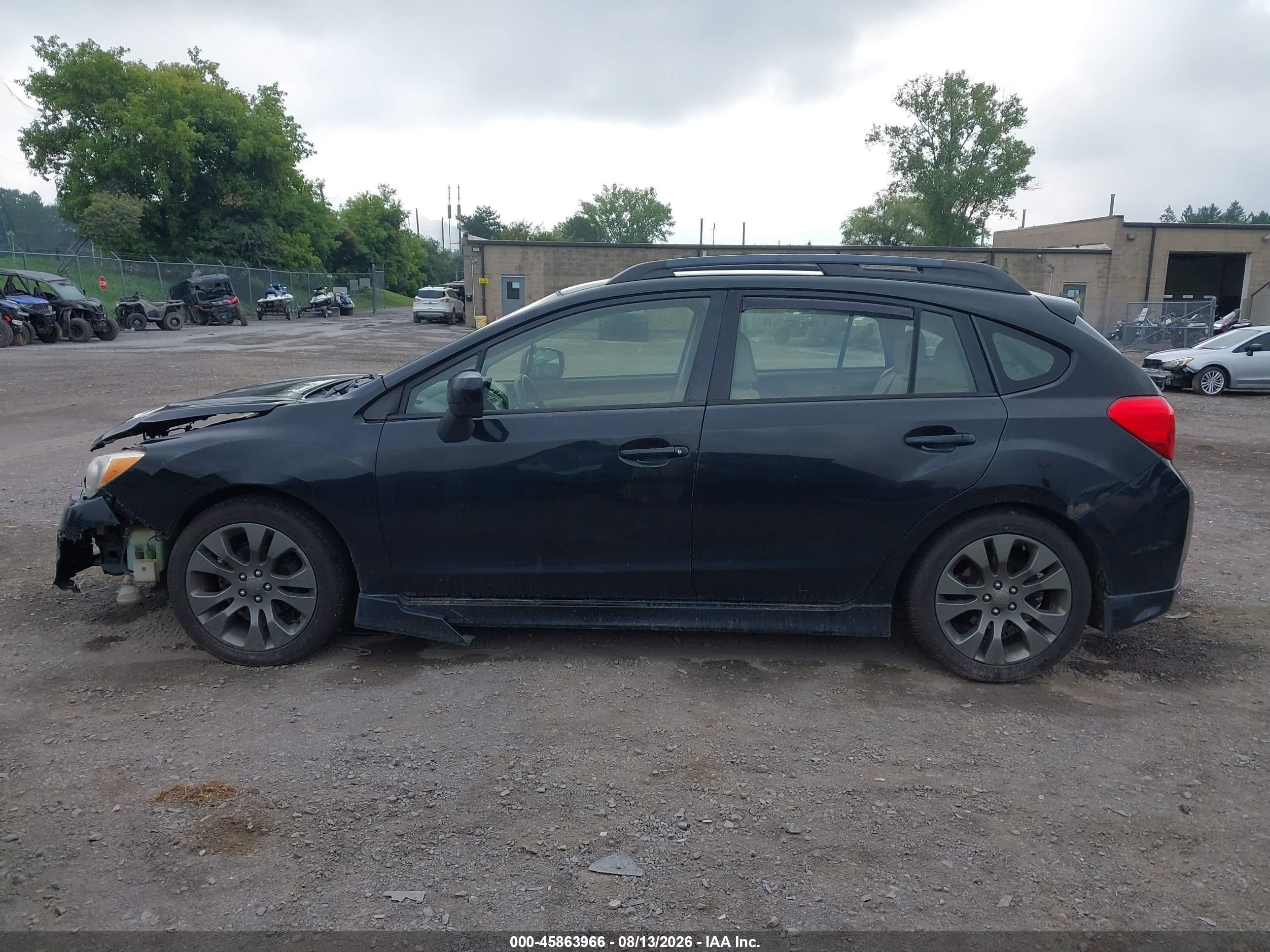 2012 Subaru Impreza 2.0i Sport Premium Black vin: JF1GPAL61CH229976
