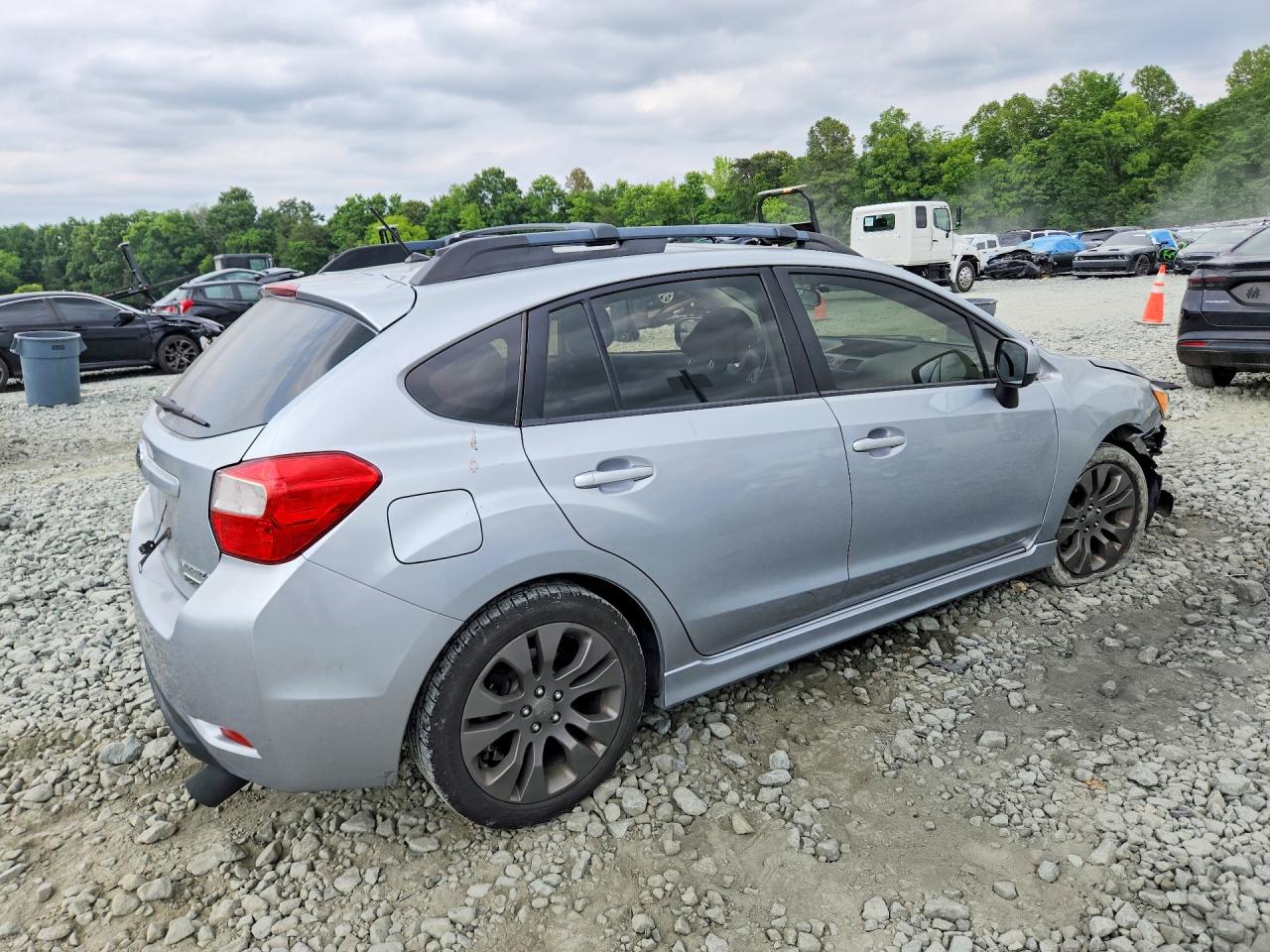2012 Subaru Impreza Sport Premium Silver vin: JF1GPAL61CH236992