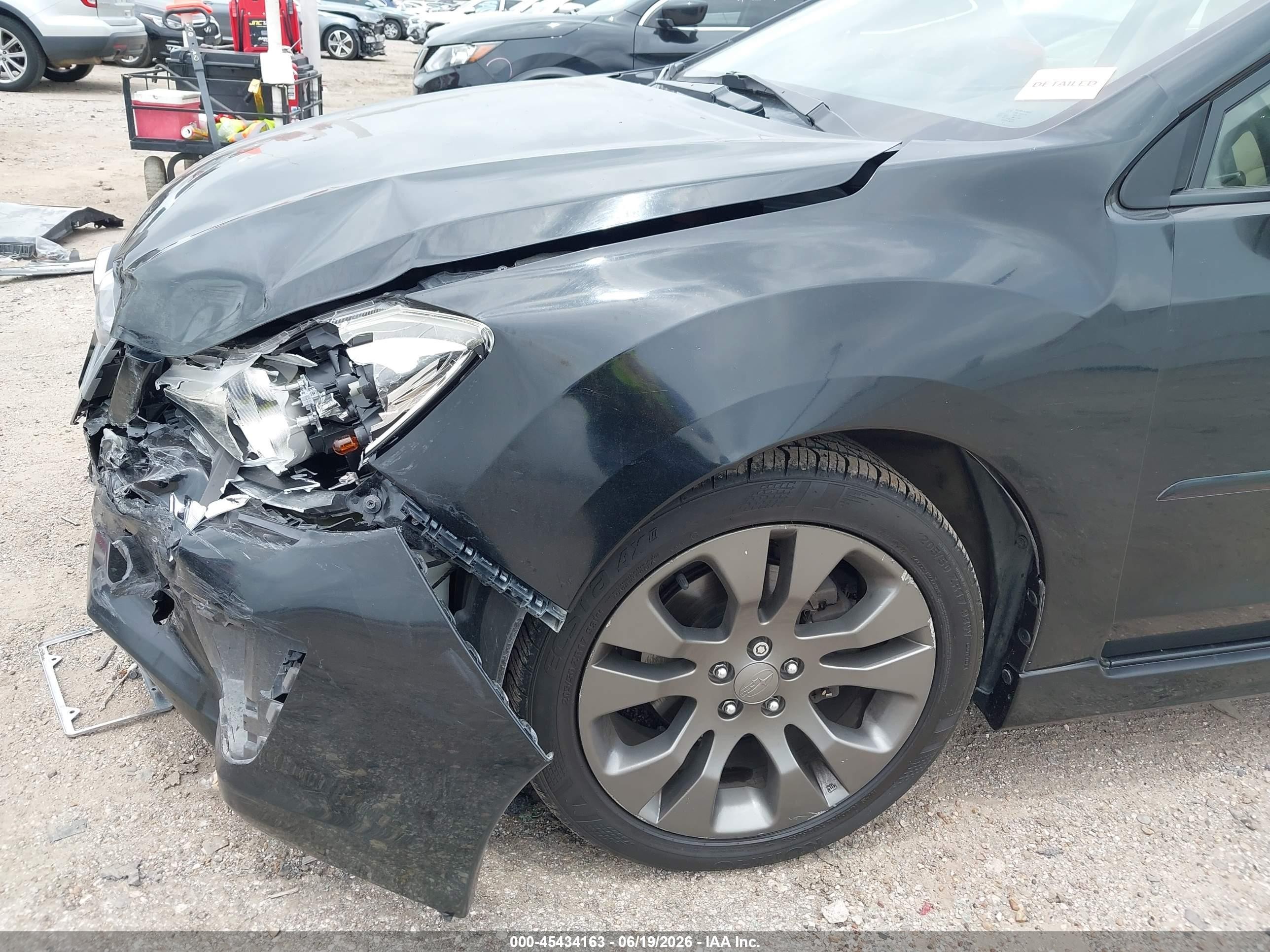 2012 Subaru Impreza 2.0i Sport Premium Black vin: JF1GPAL61CH241058