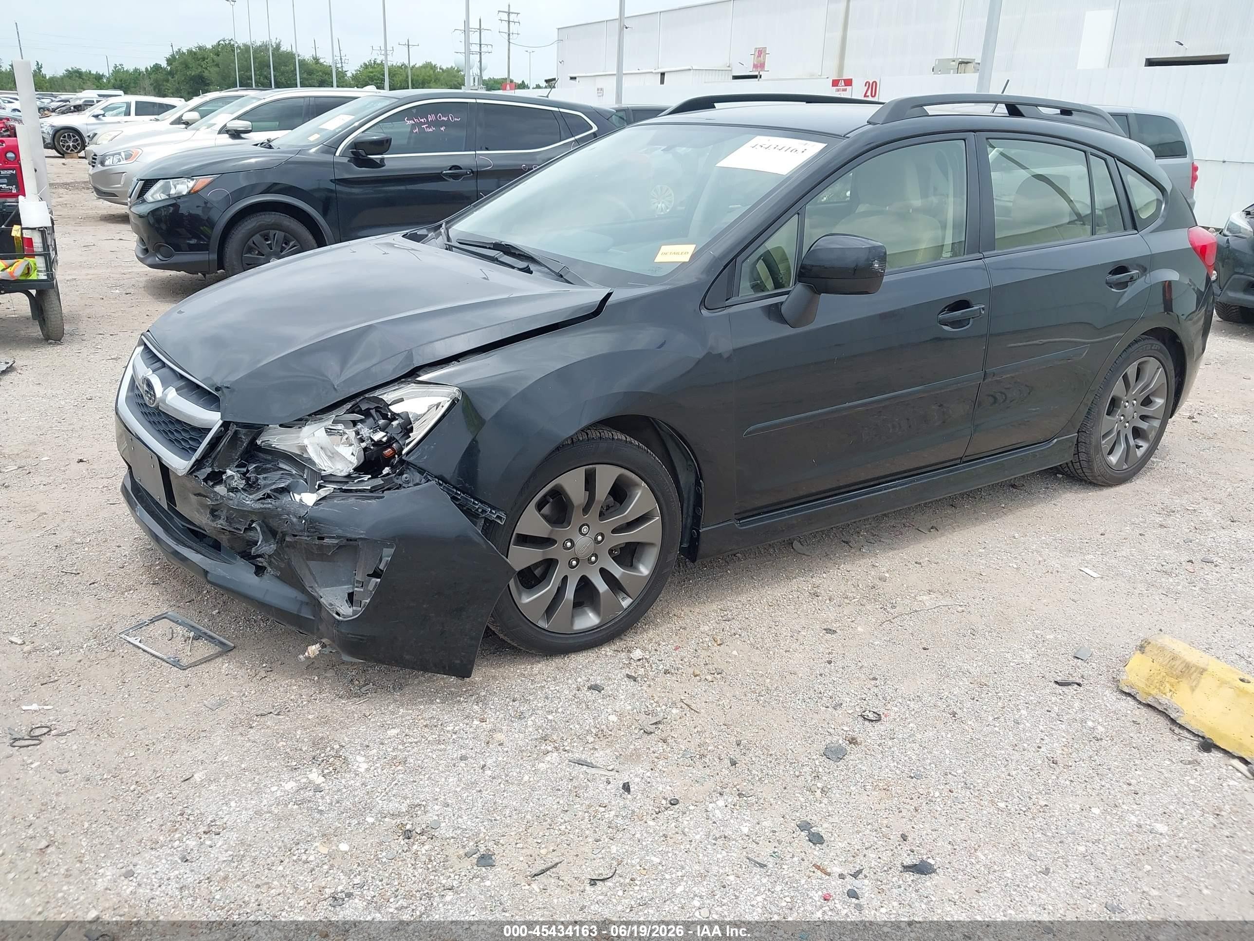 2012 Subaru Impreza 2.0i Sport Premium Black vin: JF1GPAL61CH241058