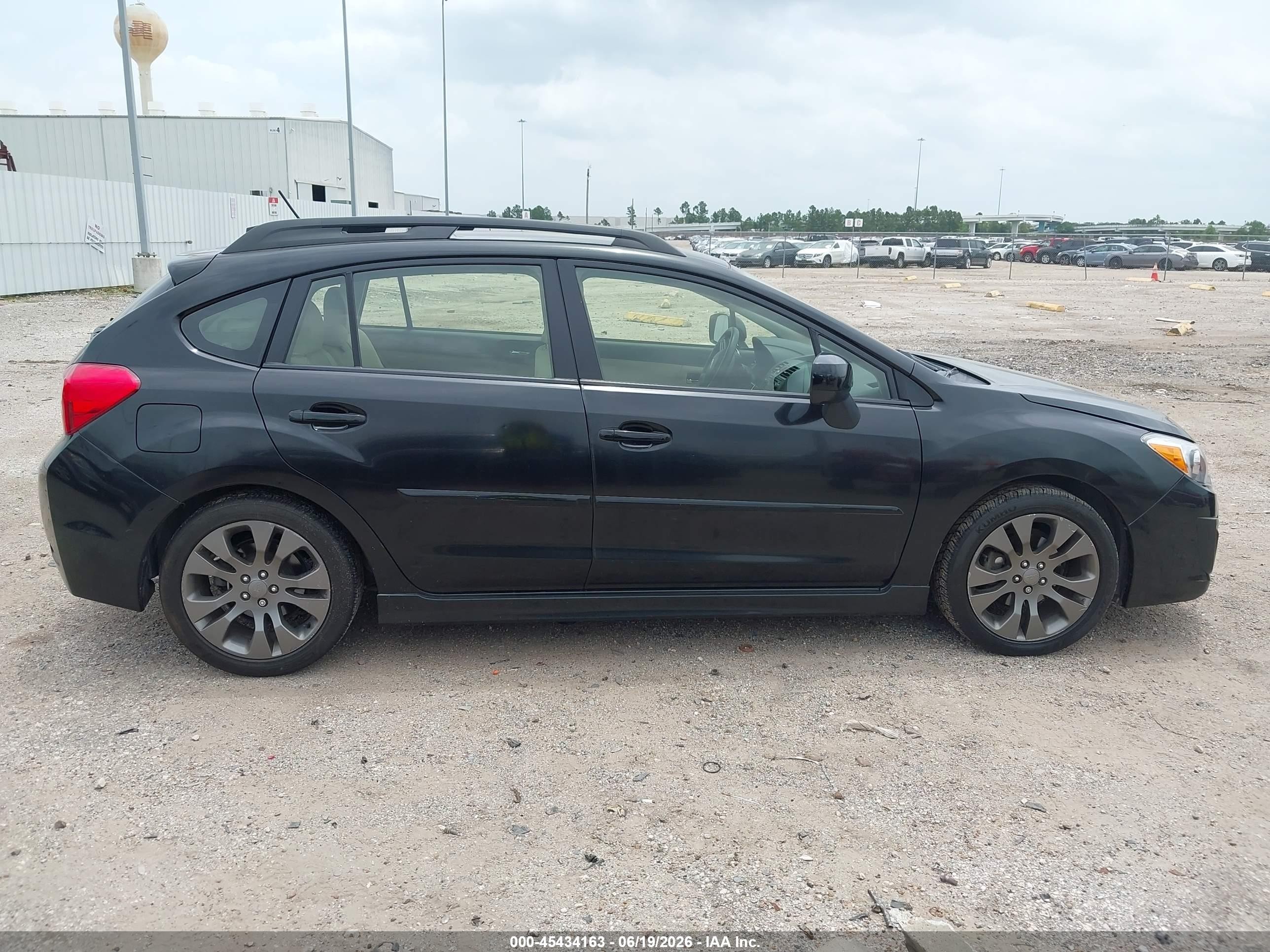 2012 Subaru Impreza 2.0i Sport Premium Black vin: JF1GPAL61CH241058