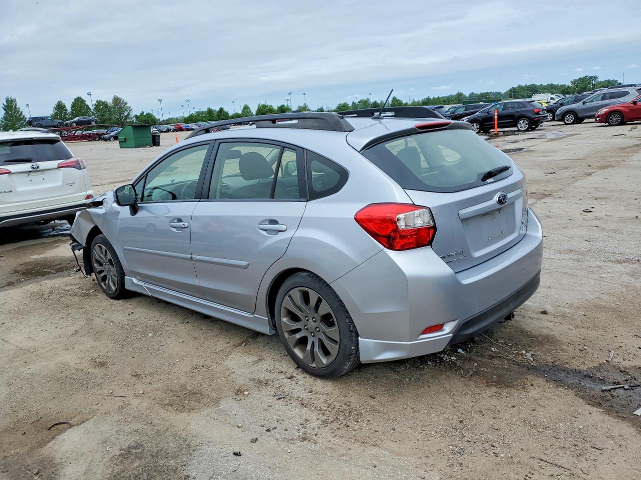 2012 Subaru Impreza Sport Premium Gray vin: JF1GPAL61CH246082